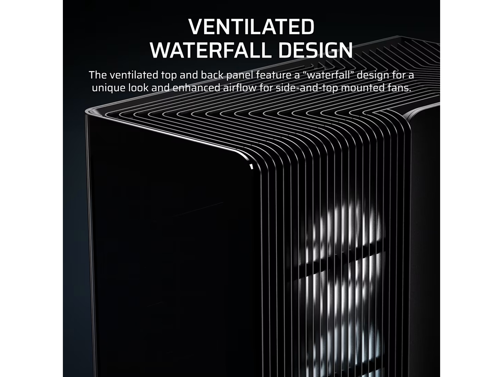 Corsair FRAME 4500X LX-R RGB Mid Tower (sort) Midi tower