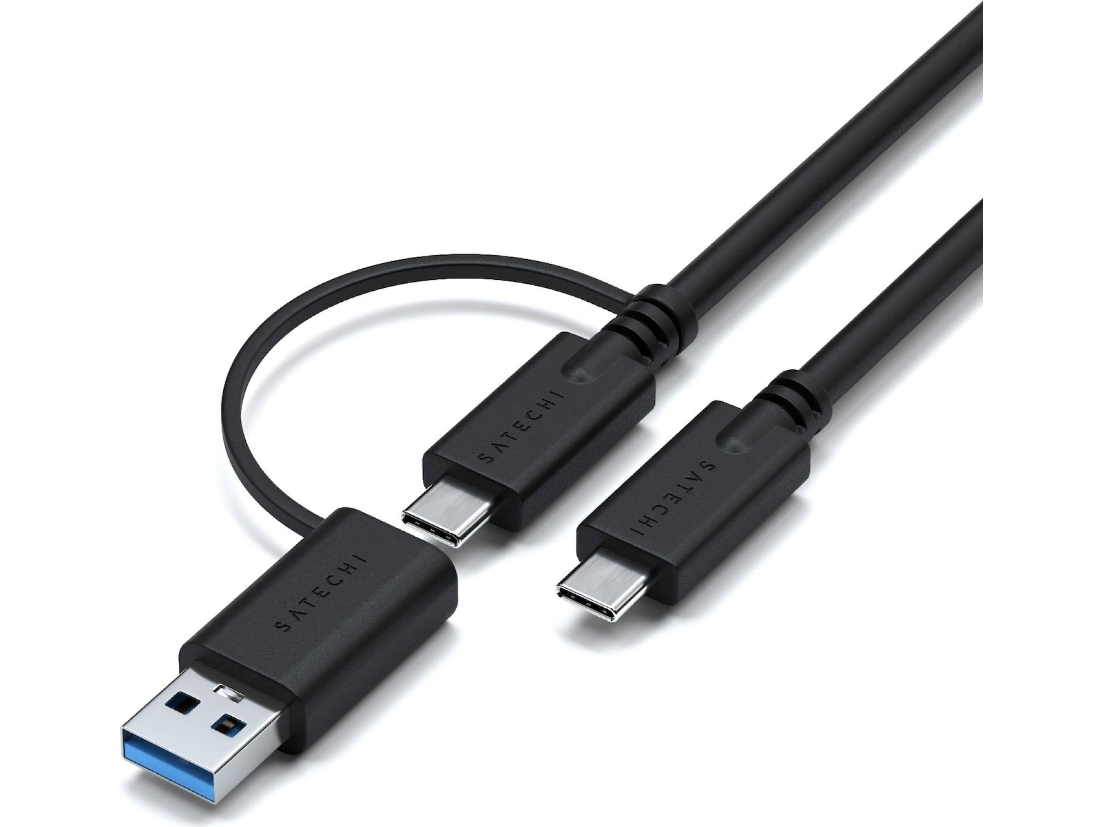 Satechi Triple 4K Display Docking (stellargrå) Dockingstasjon & USB-HUB