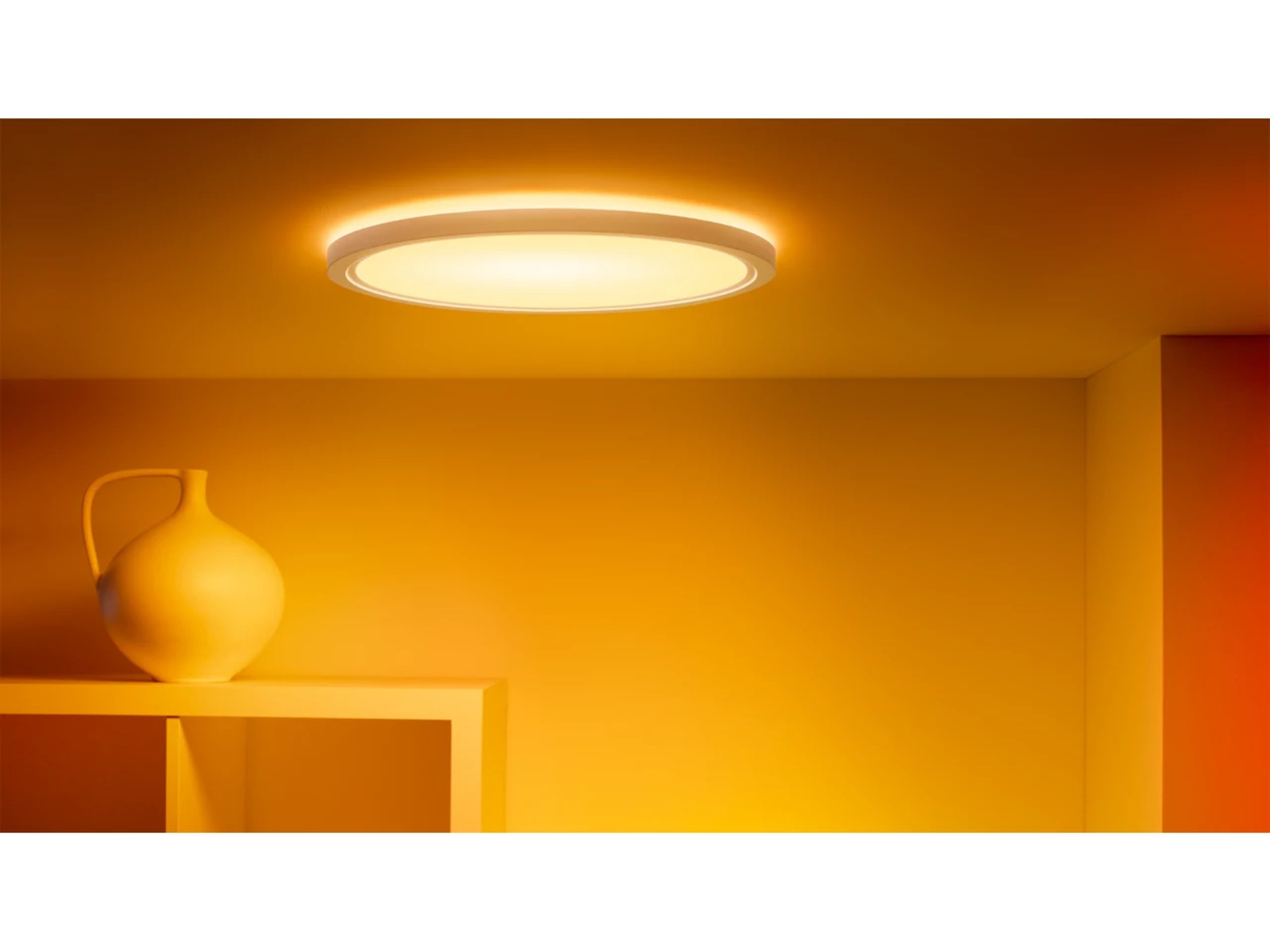 WiZ SuperSlim RGB Taklampe 22W (hvit) Taklampe