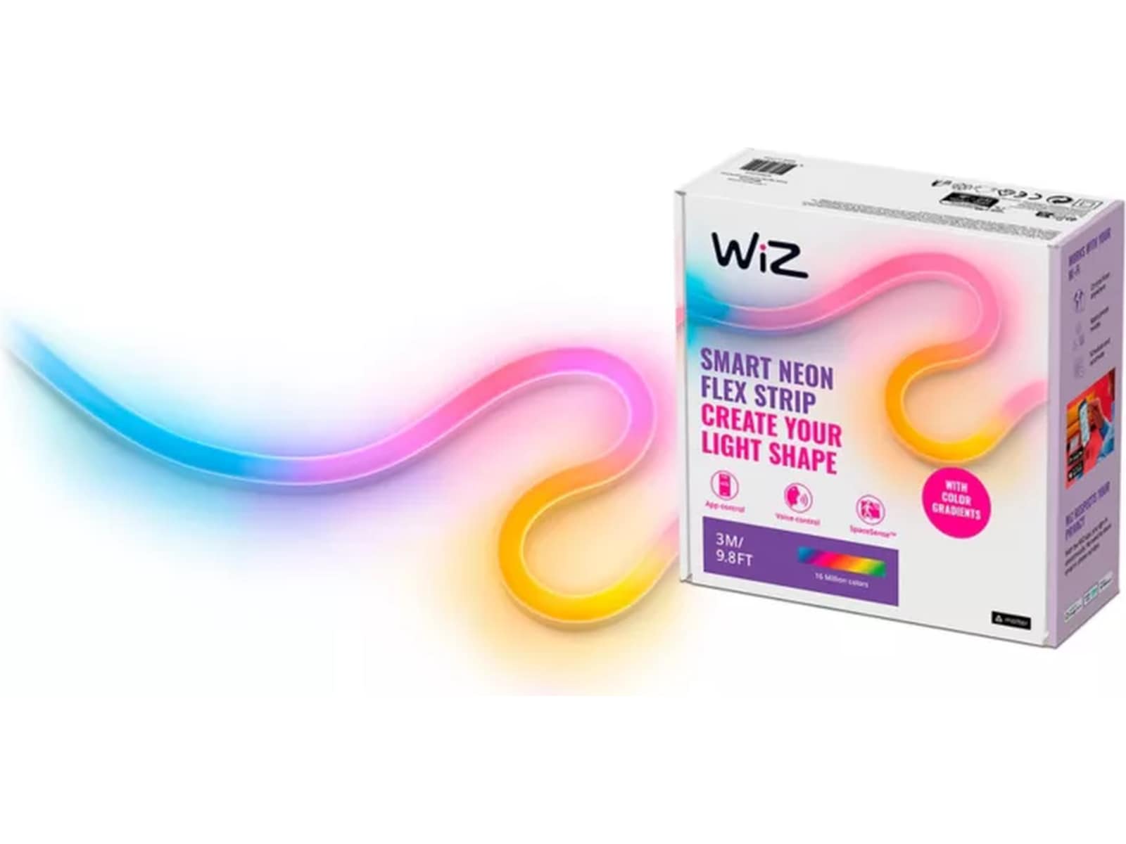 WiZ Neon Flex Strip 3M Kit Type-C Led strips & underholdning