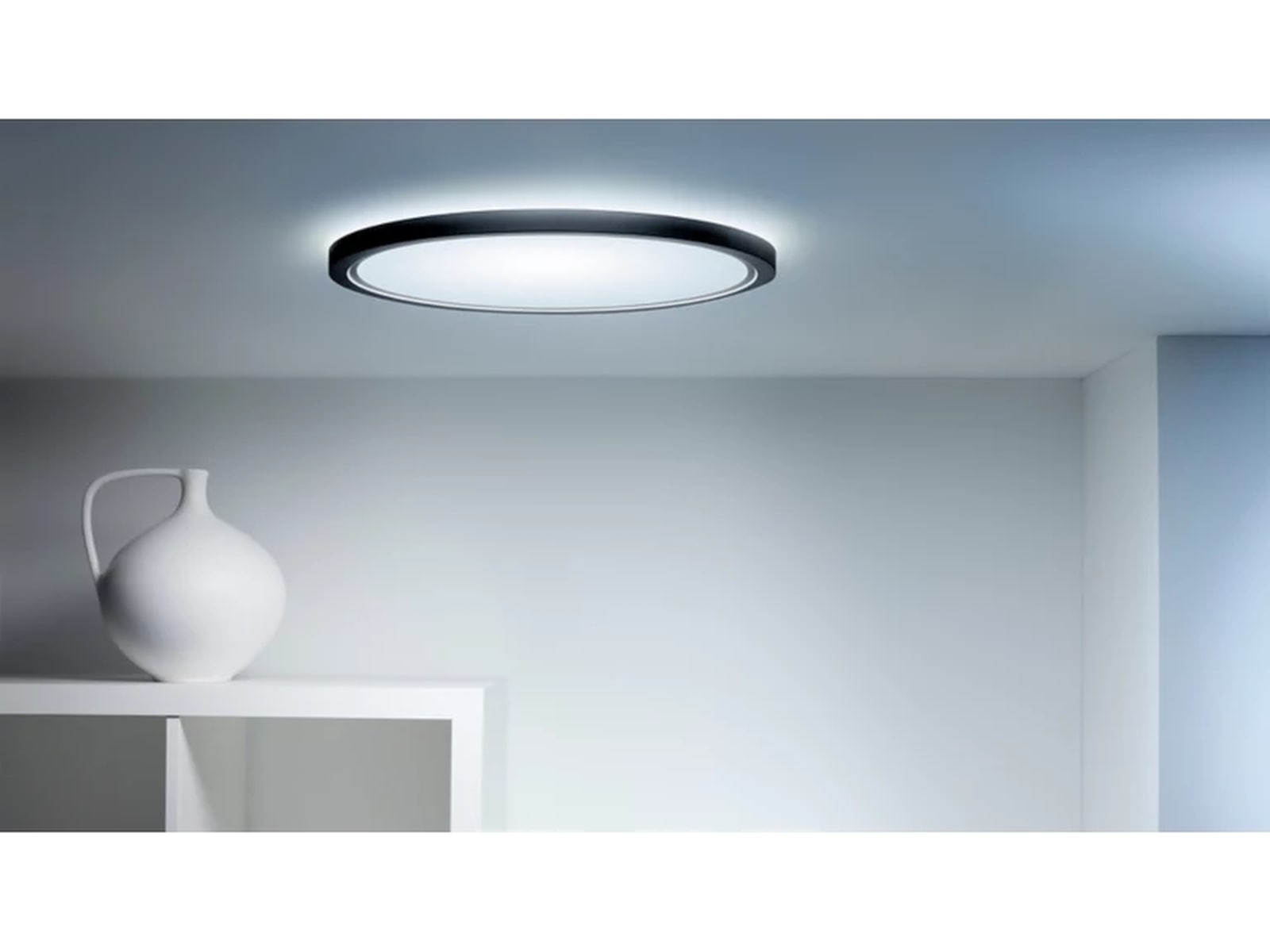 WiZ SuperSlim RGB Taklampe 22W (sort) Taklampe