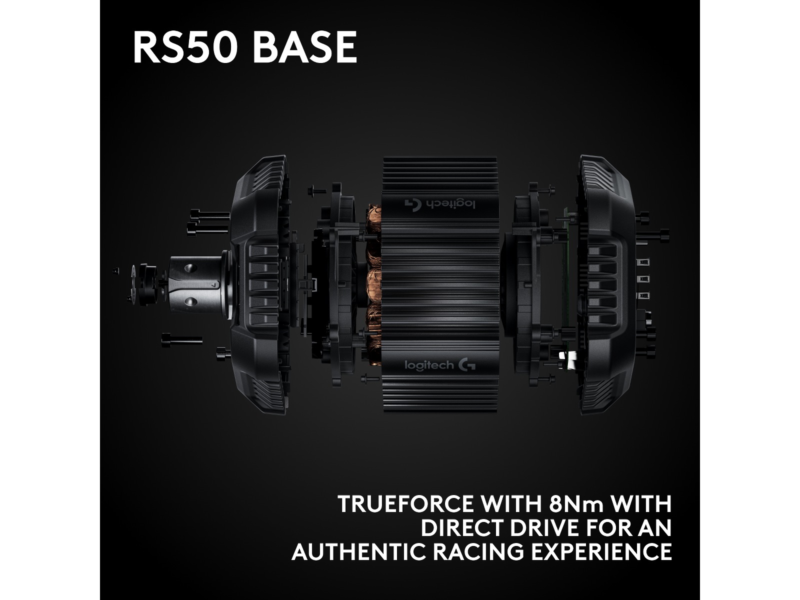 Logitech G RS50 Playstation/PC Ratt & pedaler