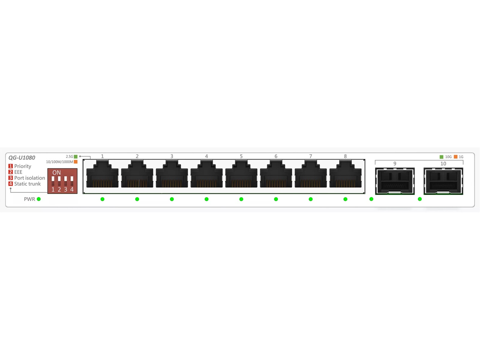 ASUS QG-U1080 switch Switch
