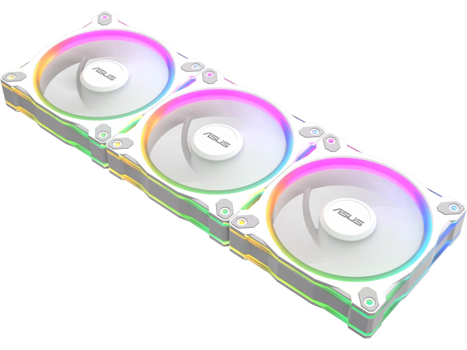 Asus Prime MR120 ARGB Reverse Vifte 3pk (hvit) Vifter