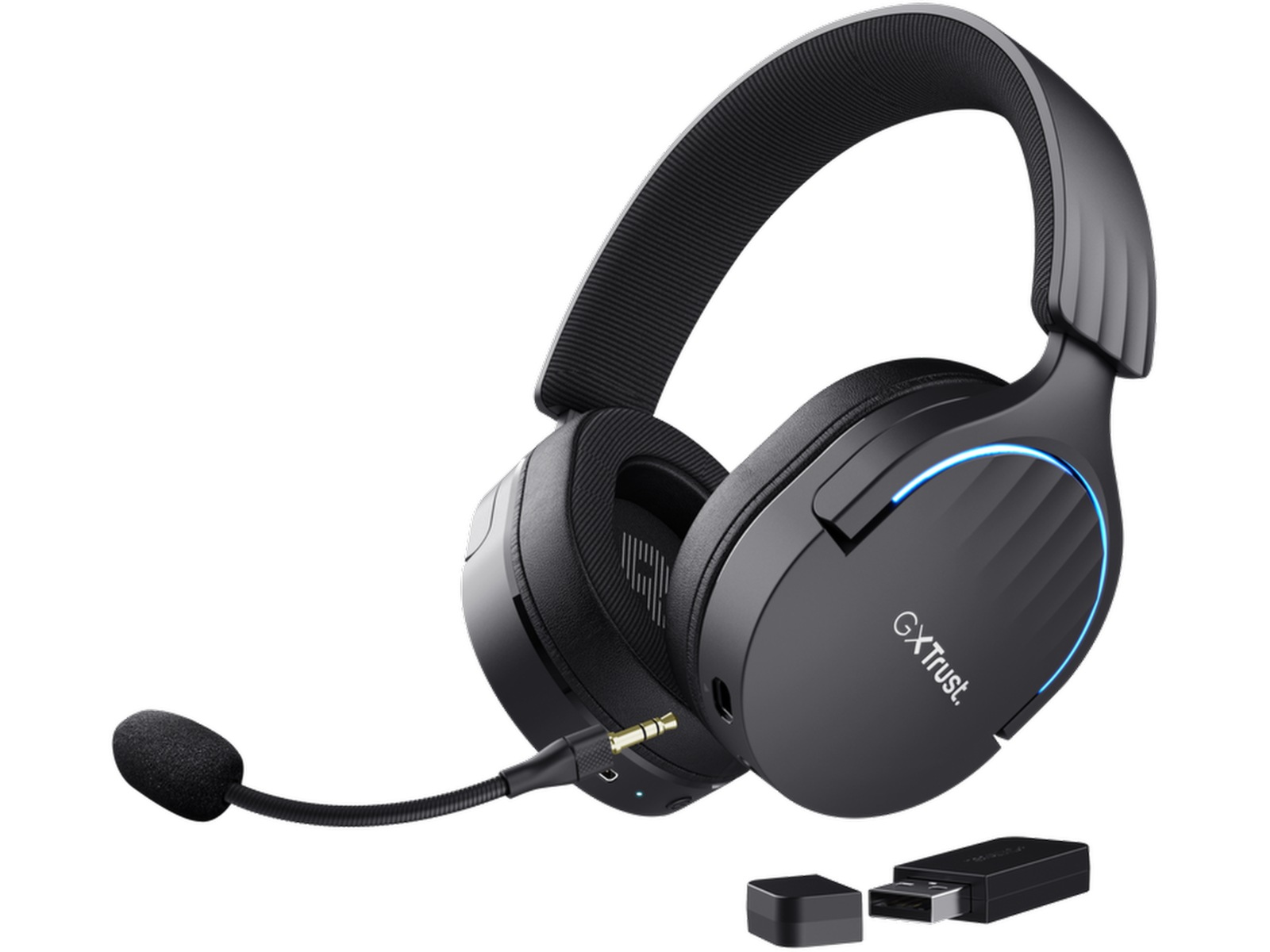 Trust GXT 491 Fayzo Trådløst gaming headset (sort) Gaming headset
