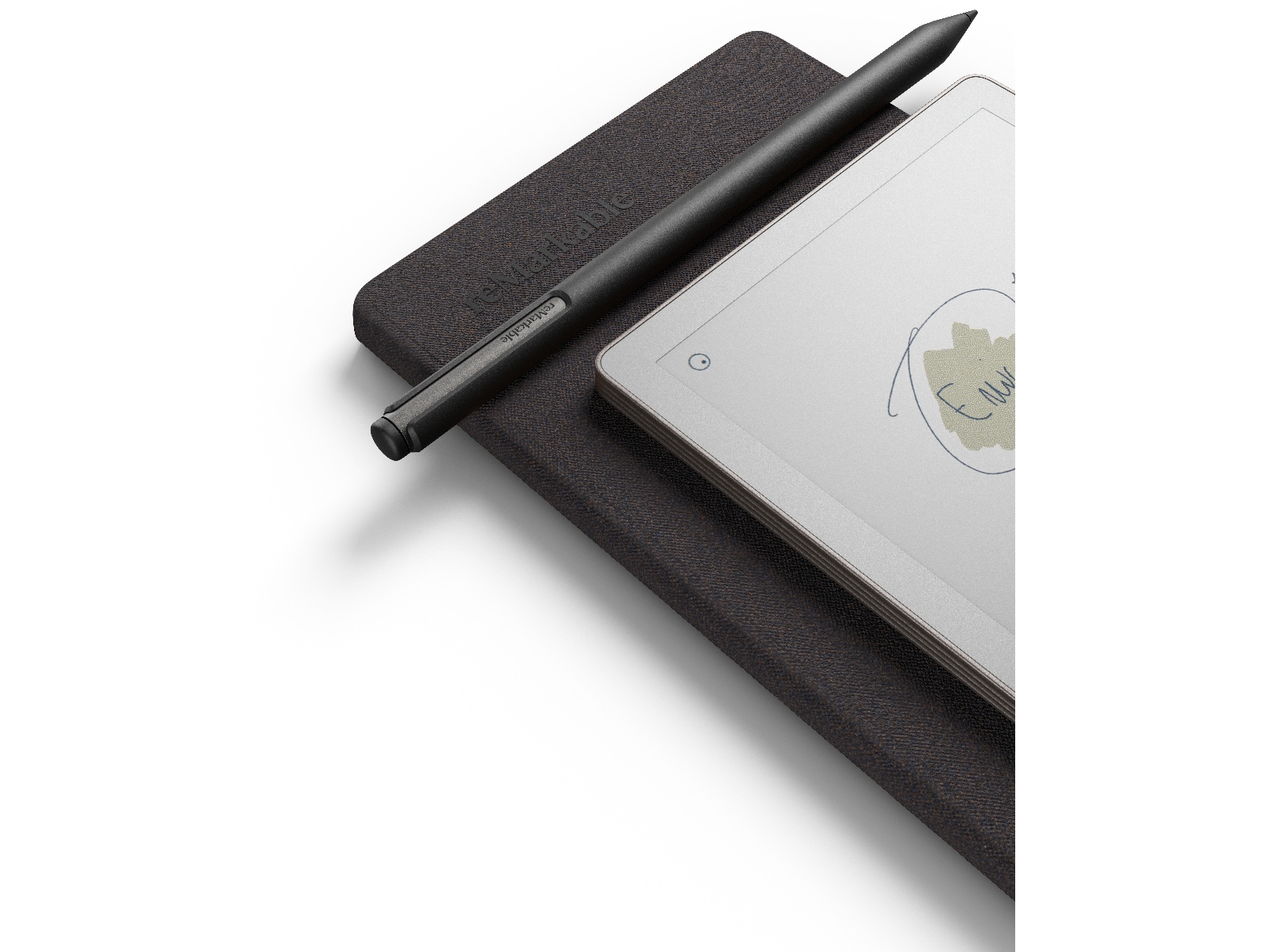 reMarkable Paper Pro Move 7,3" inkl. Marker Plus og Book Folio (basalt) Digitale notatblokker
