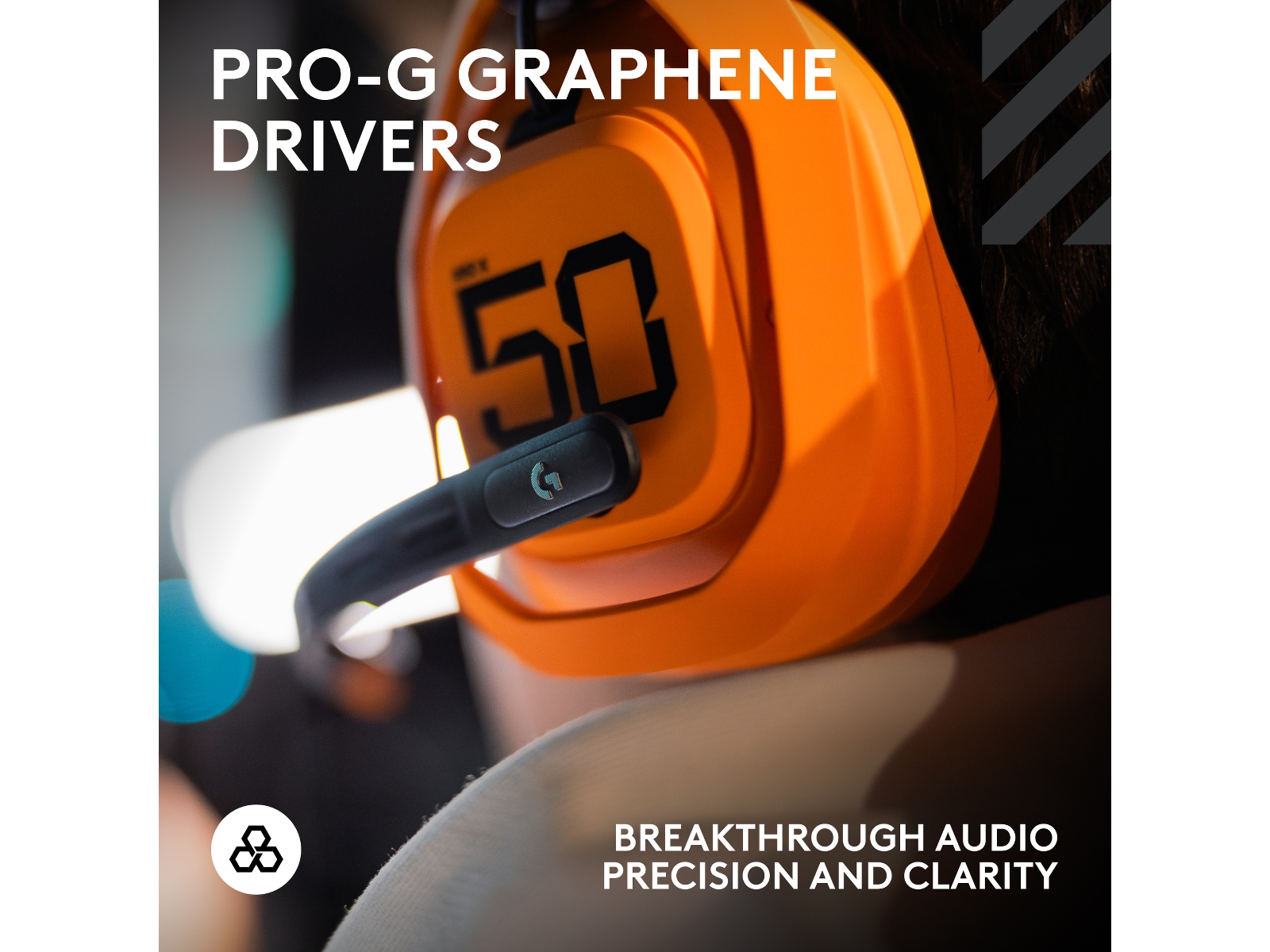 Logitech A50 X Mclaren Edition Gamingheadset Gaming headset