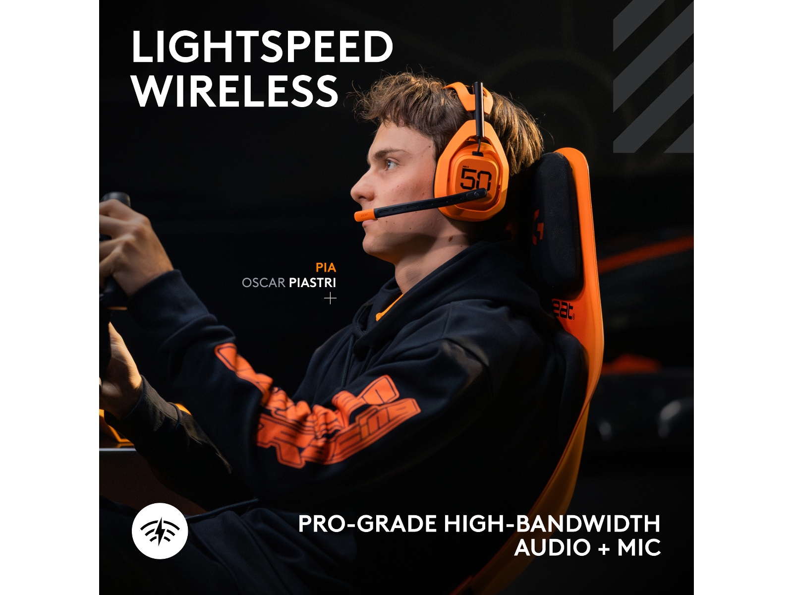 Logitech A50 X Mclaren Edition Gamingheadset Gaming headset