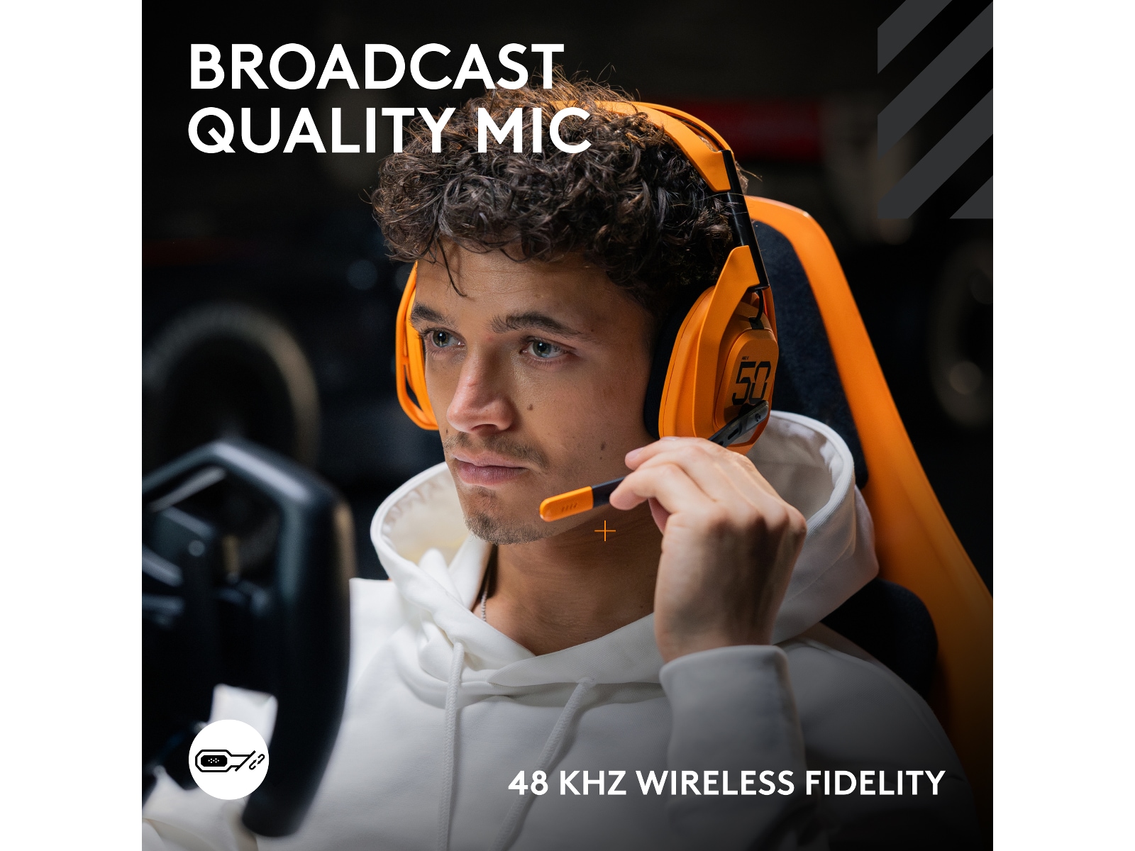 Logitech A50 X Mclaren Edition Gamingheadset Gaming headset