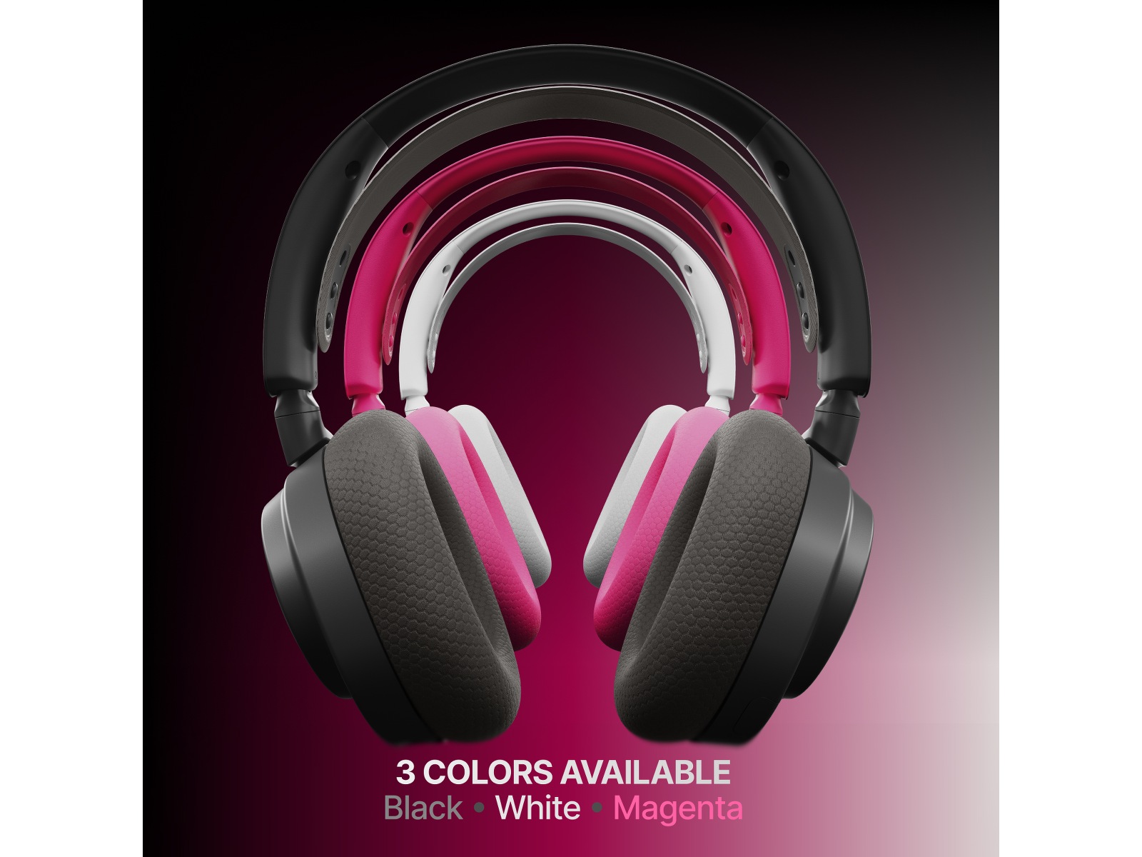 SteelSeries Arctis Nova 7P Gen 2 Trådløst Gamingheadset (magenta) Gaming headset