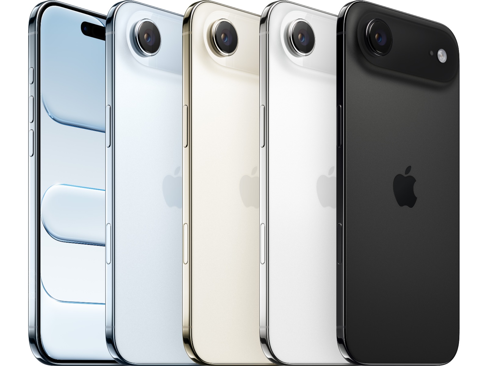 iPhone Air 256GB (lys gull) Mobiltelefoner