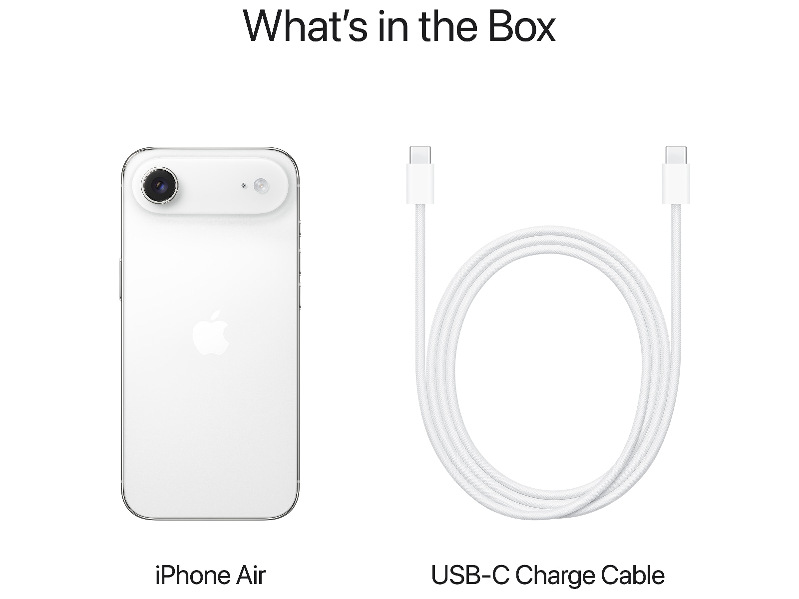 iPhone Air 1TB (skyhvit) Mobiltelefoner