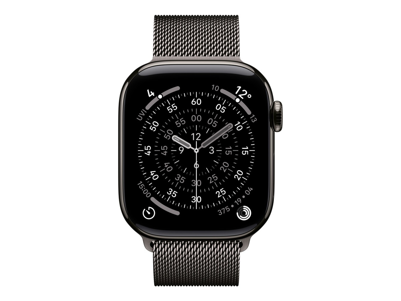 Apple Watch Series 11 GPS + LTE 42mm Titan (skifergrå) Smartklokker
