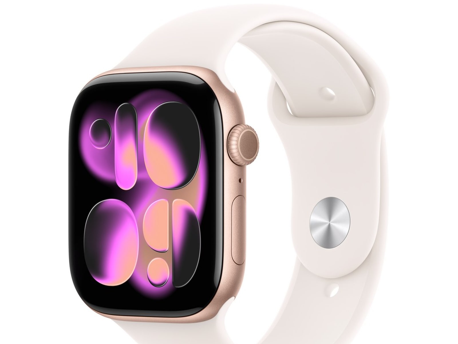 Apple Watch Series 11 GPS 46mm Aluminium (rosegull) Smartklokker
