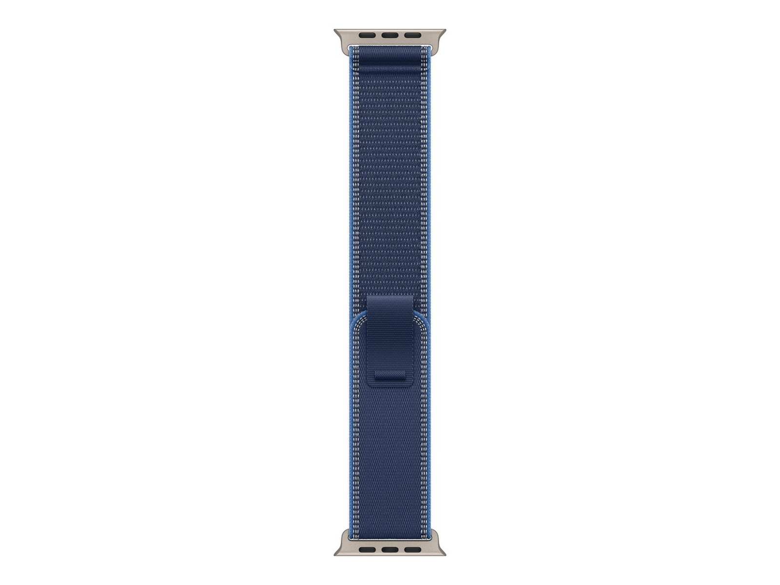 Apple Watch 49mm Natural Titanium Trail Loop (blue/bright blue) Reim