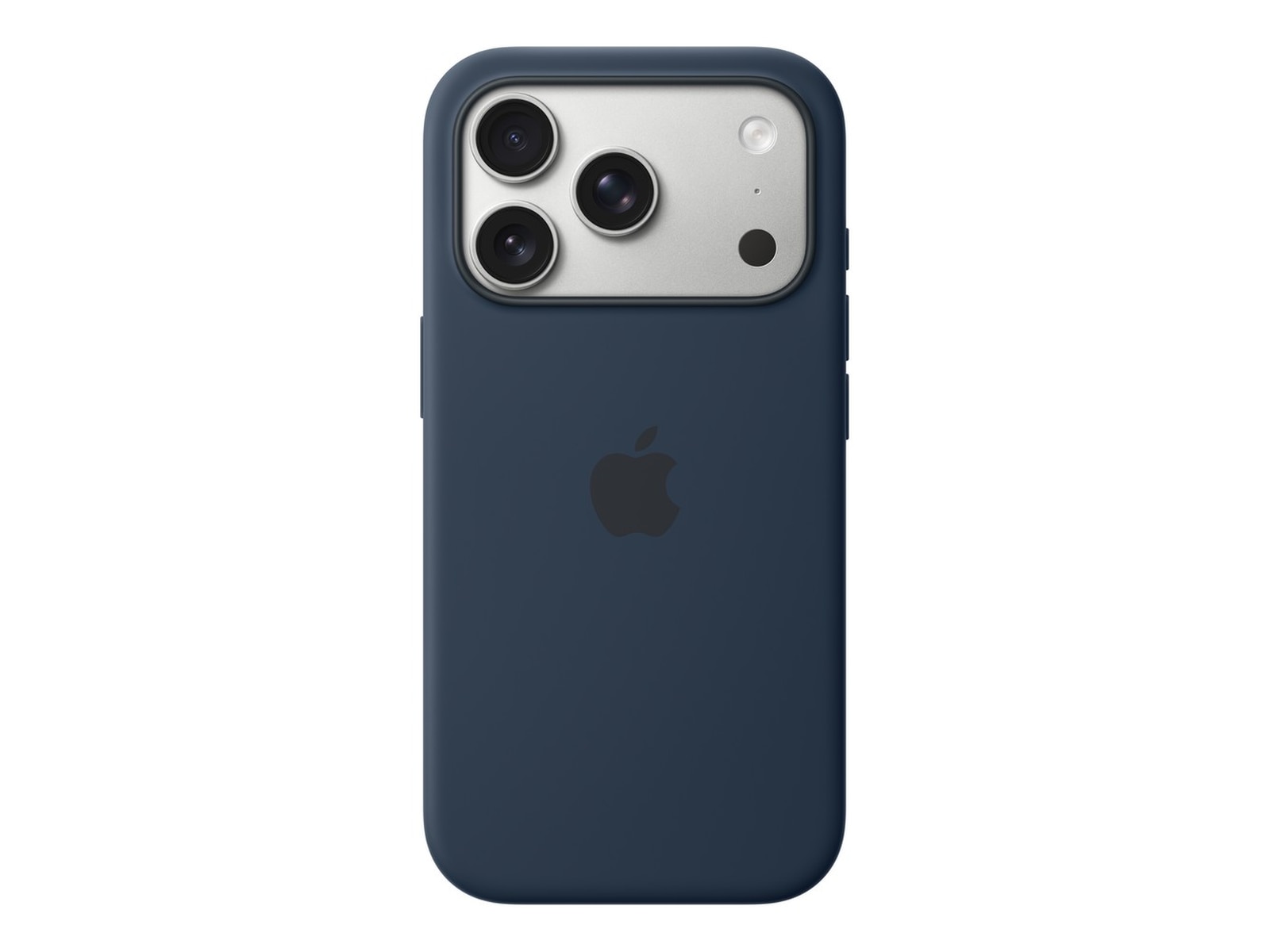 Apple iPhone 17 Pro silikondeksel (midnatt) Deksel til mobiltelefon