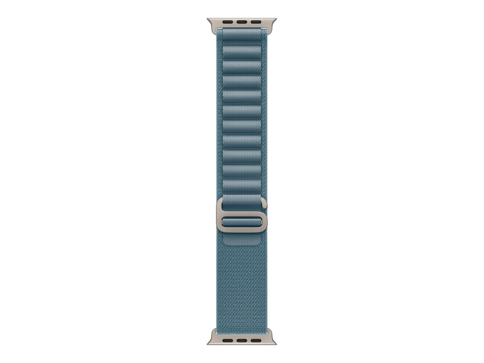 Apple Watch 49mm Natural Titanium Alpine Loop (light blue) Reim