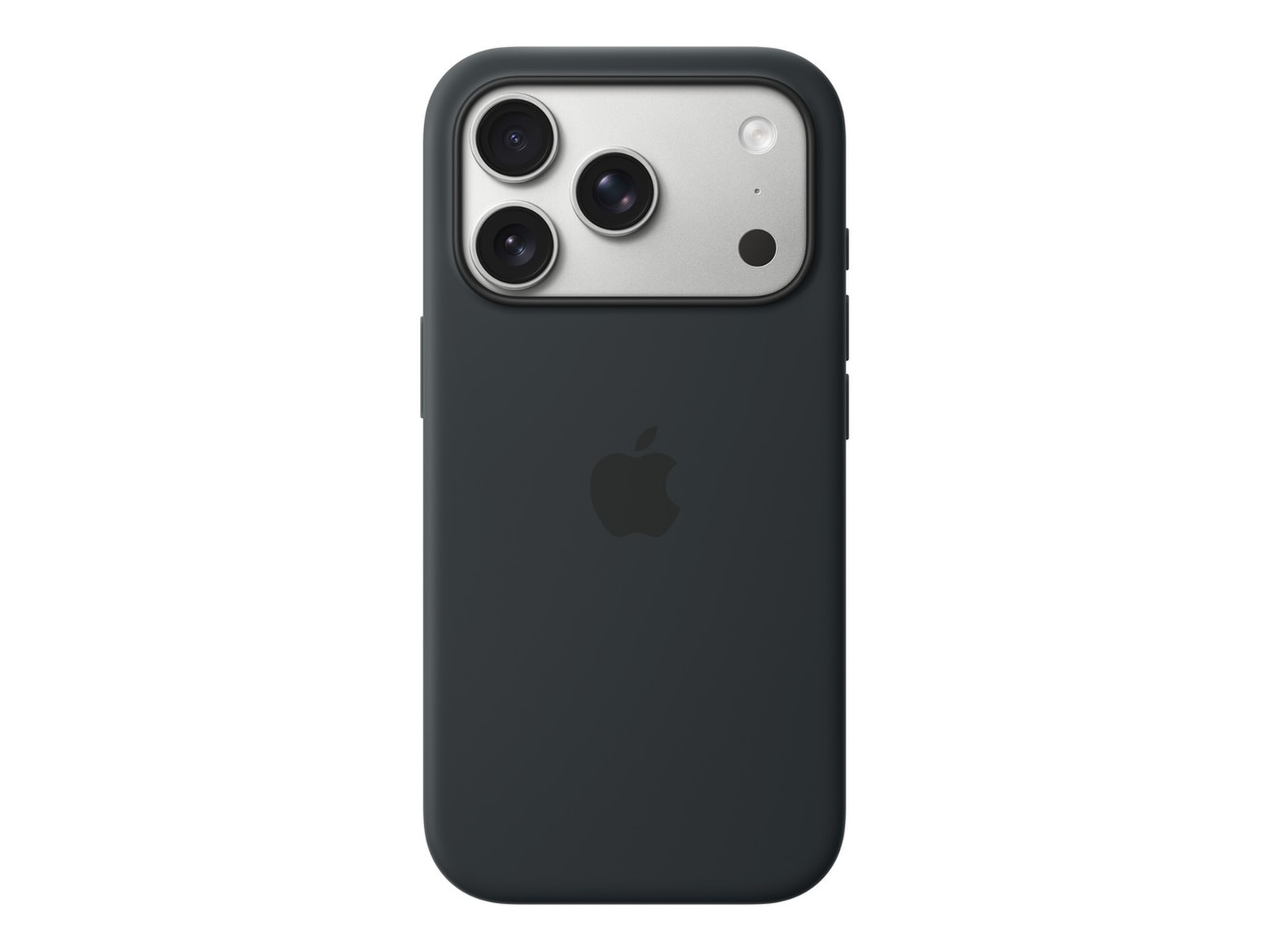 Apple iPhone 17 Pro silikondeksel (svart) Deksel til mobiltelefon
