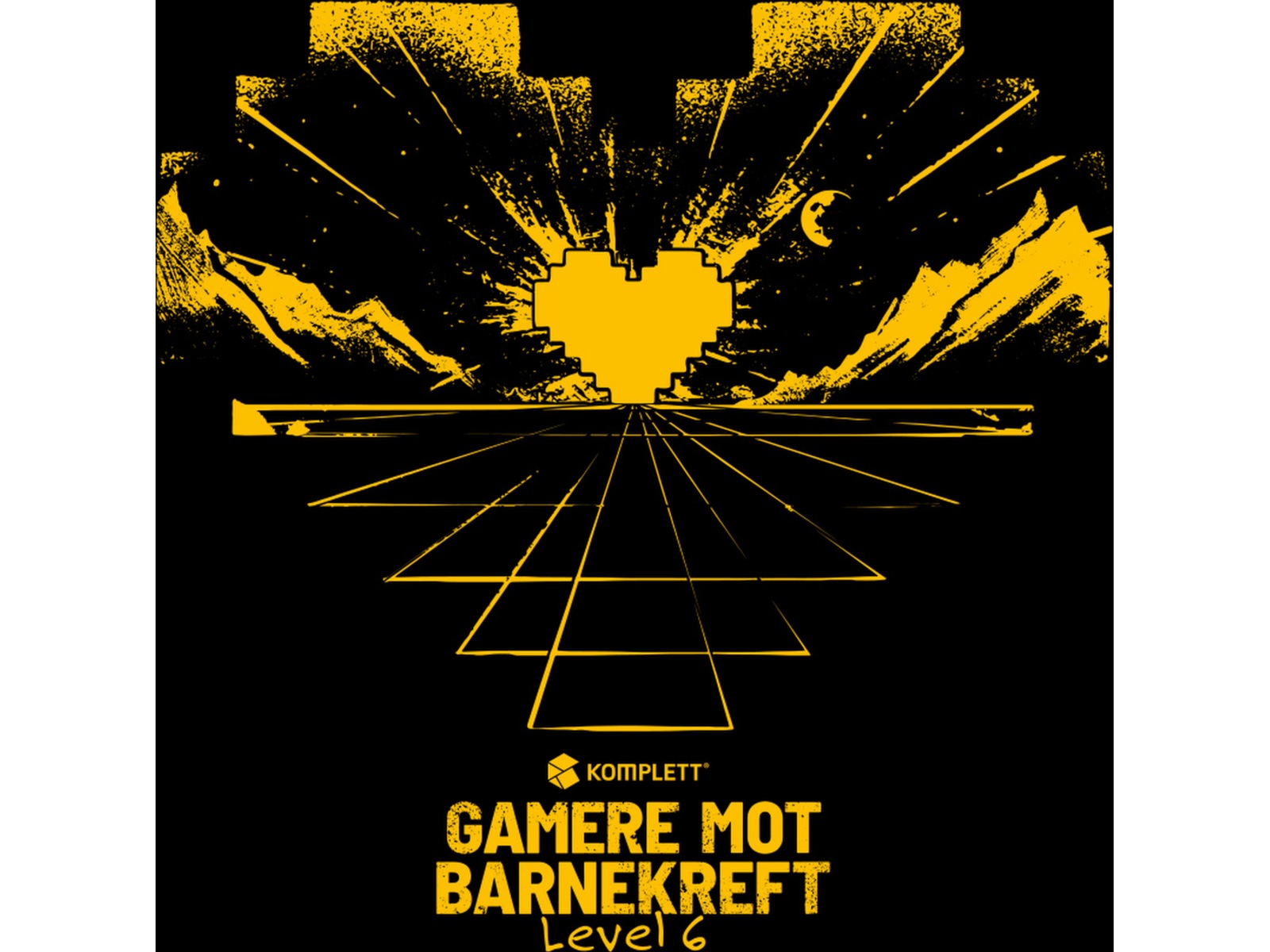 Gamere Mot Barnekreft T-skjorte XS Merchandise
