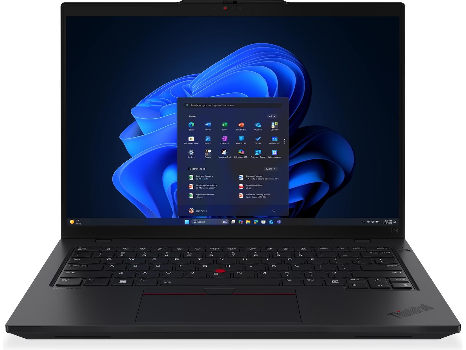 Lenovo ThinkPad L14 G6 AI 14" WUXGA PC - Bærbar / laptop