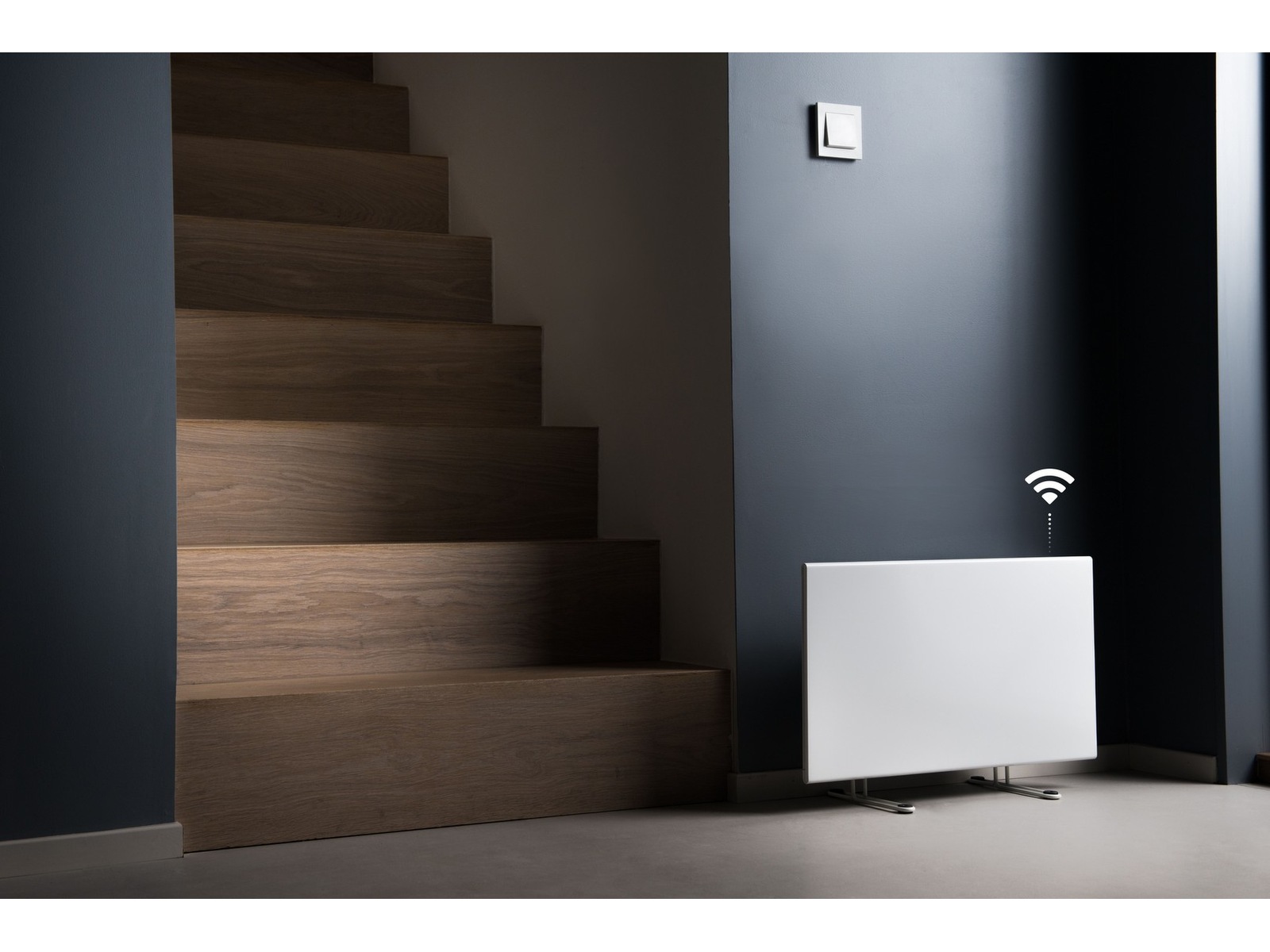 Adax Neo WiFi Panelovn 600W (hvit) 2-pack Panelovner