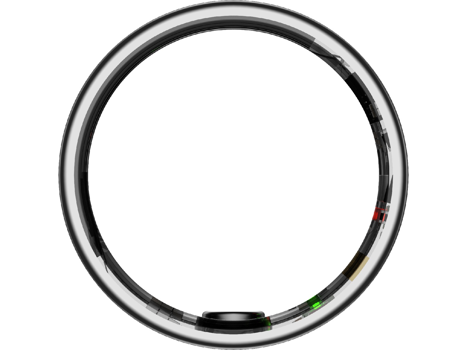 Haale II Smart Ring str. 10 (børstet sølv) -B-Grade Demo tilbehør til mobiler & klokker