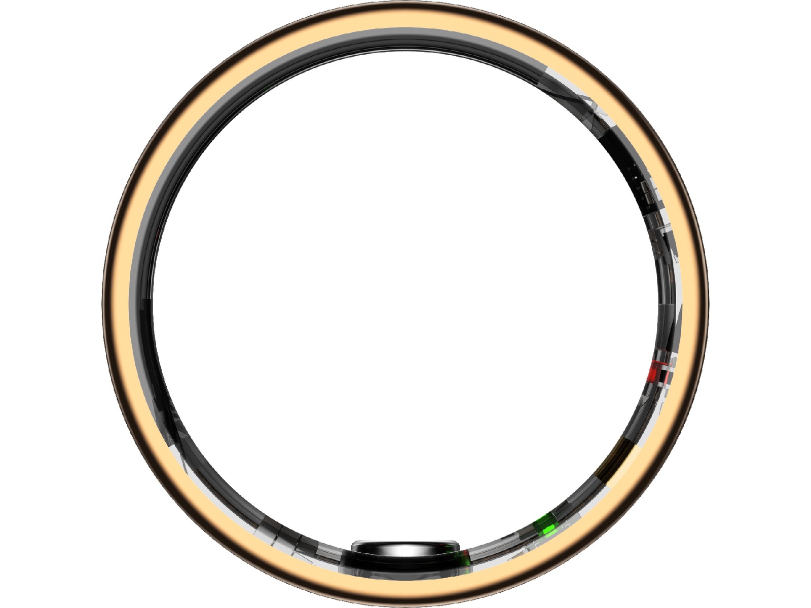 Haale II Smart Ring str. 8 (rosegull) -B-Grade Demo tilbehør til mobiler & klokker