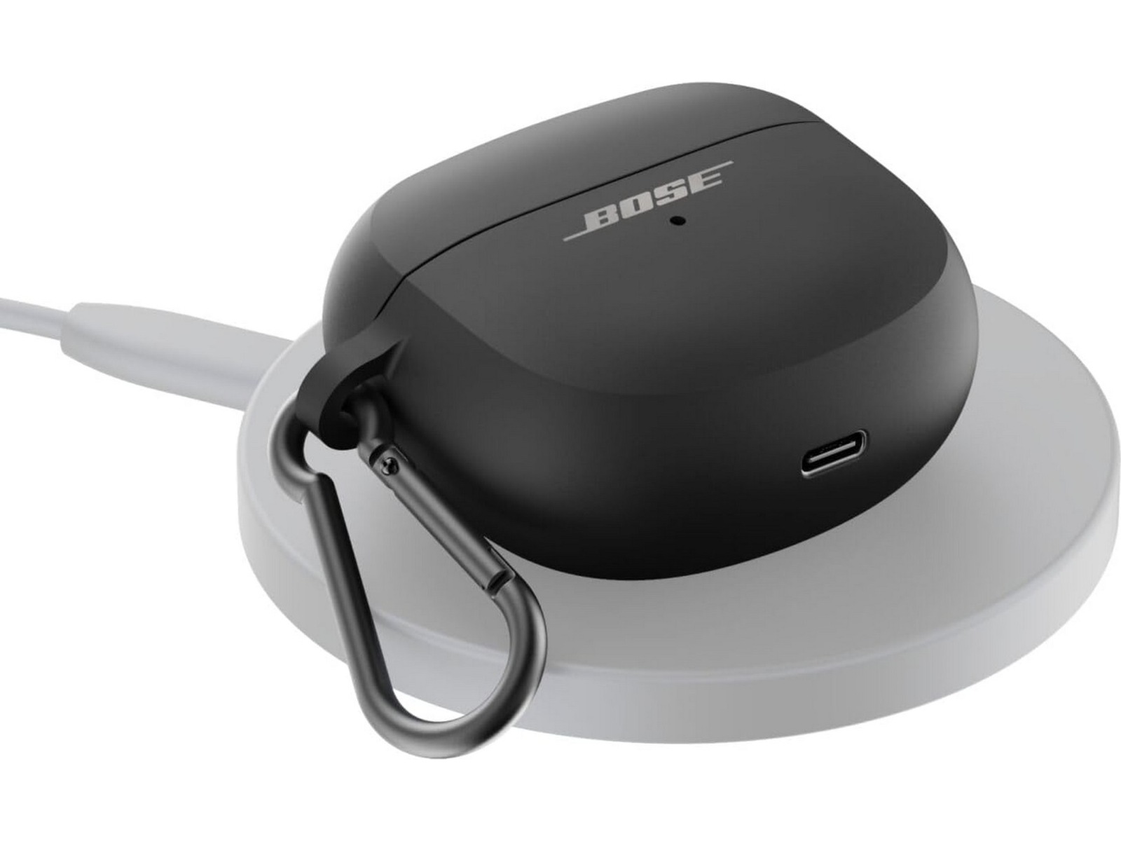 Bose Ultra Trådløst ladeetui silikondeksel (sort) -B-Grade Demo headset