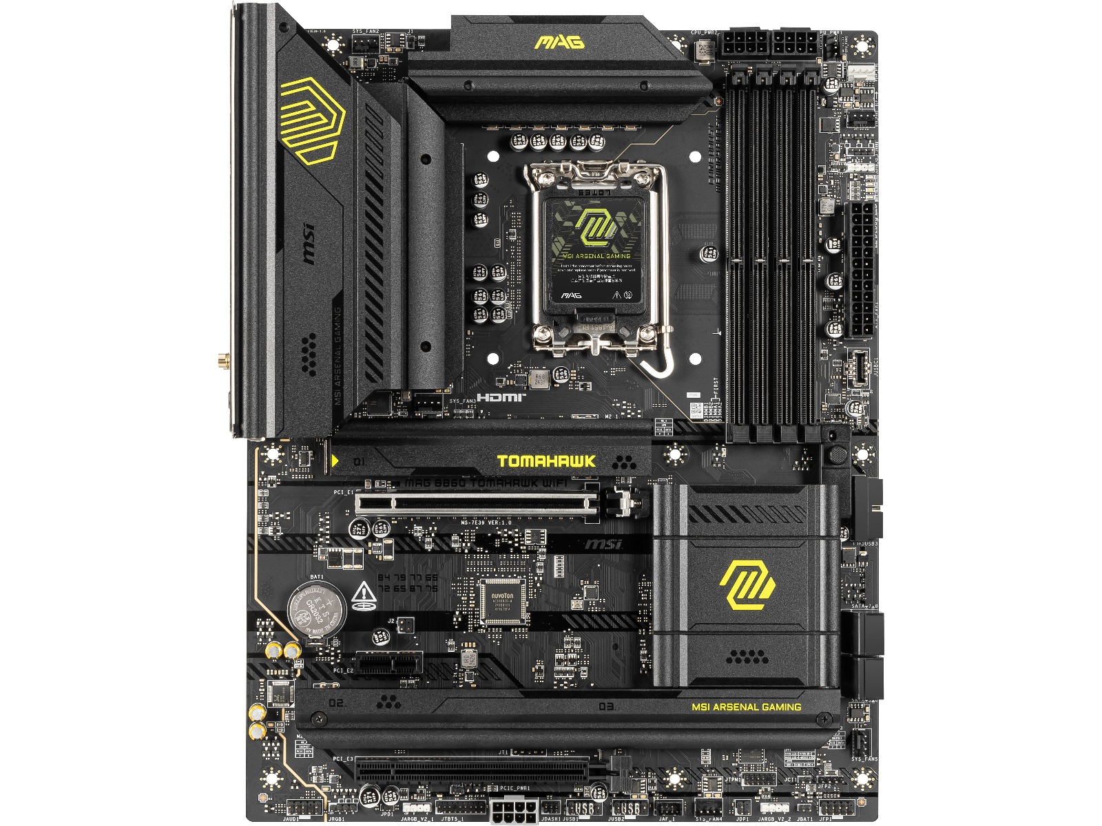 MSI MAG B860 TOMAHAWK WIFI Hovedkort -B-Grade Demo hovedkort