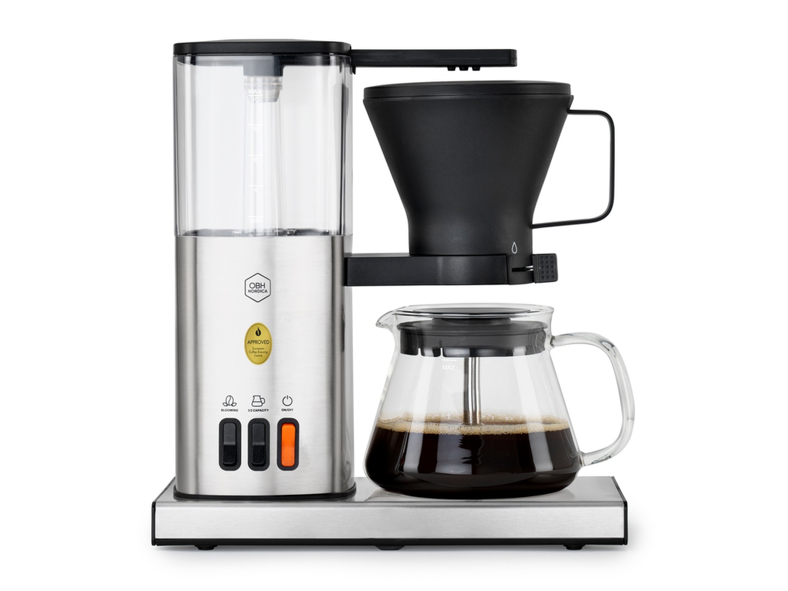 OBH Nordica Blooming Aroma 2426 Kaffetrakter (sølv) -B-Grade Demo hjem & fritid