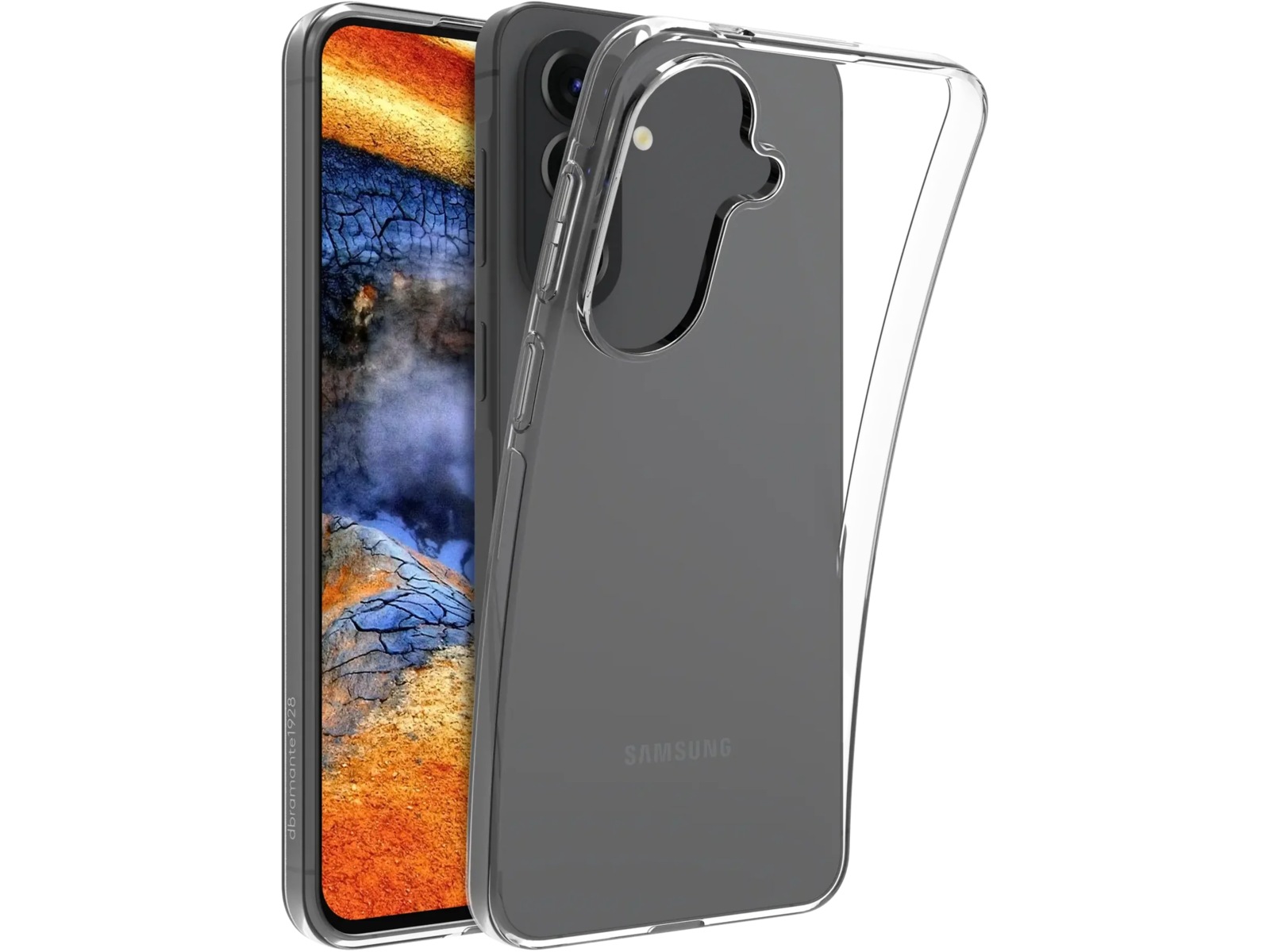 dbramante1928 Galaxy A57 Greenland deksel (gjennomsiktig) Deksel til mobiltelefon