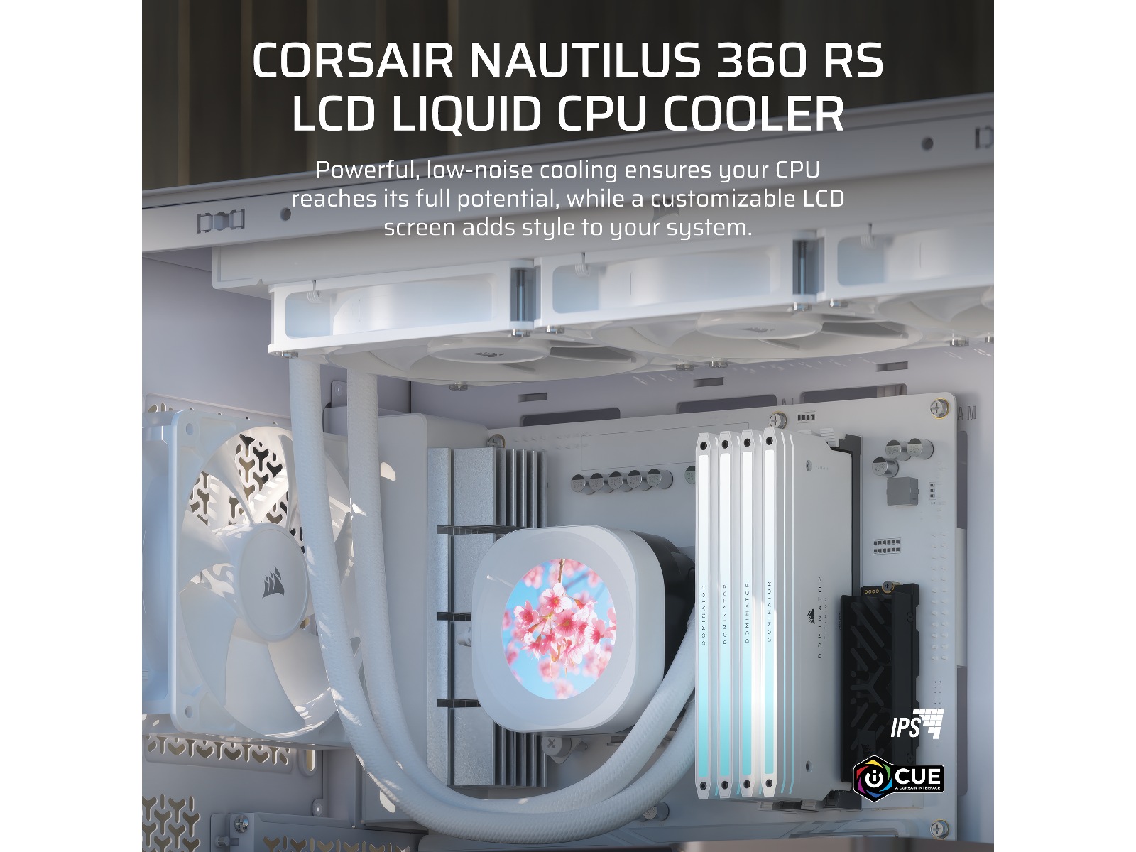 Corsair Nautilus 360 RS LCD Kjøler (hvit) -B-Grade Demo annet i datautstyr