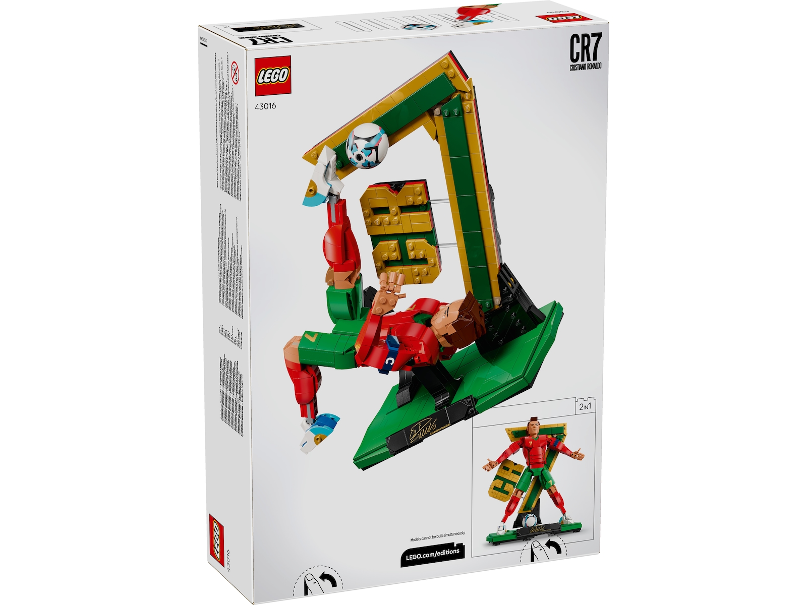 LEGO Editions Sports Cristiano Ronaldo 43016 LEGO