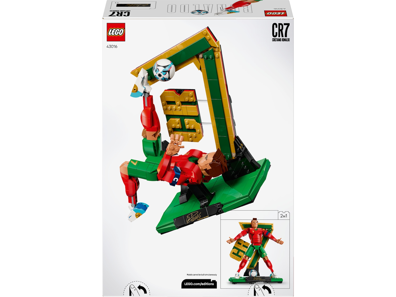 LEGO Editions Sports Cristiano Ronaldo 43016 LEGO