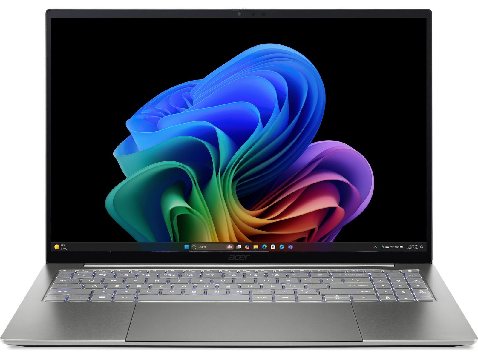 Acer Swift 16 AI SF16-71T 16" WQXGA OLED Touch Copilot+ PC PC - Bærbar / laptop