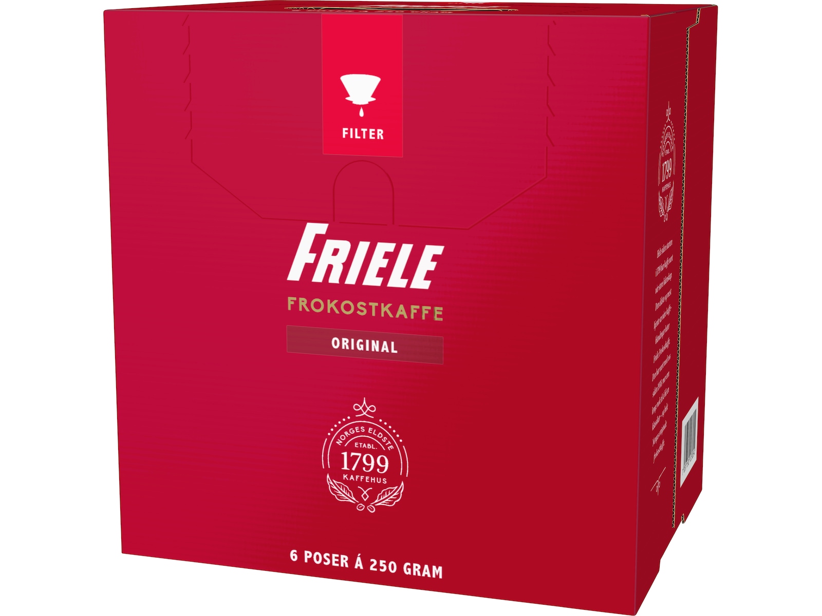 Friele Frokostkaffe Original 250 g x 6 Filterkaffe
