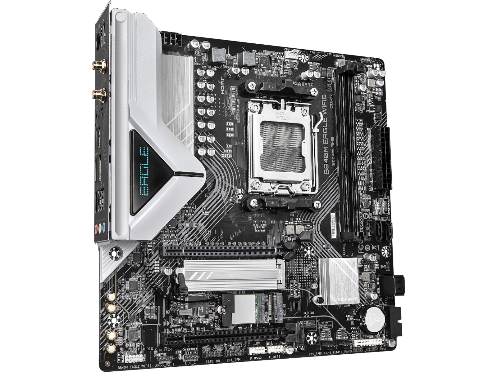 Gigabyte B840M EAGLE WIFI6 Hovedkort -B-Grade Demo hovedkort