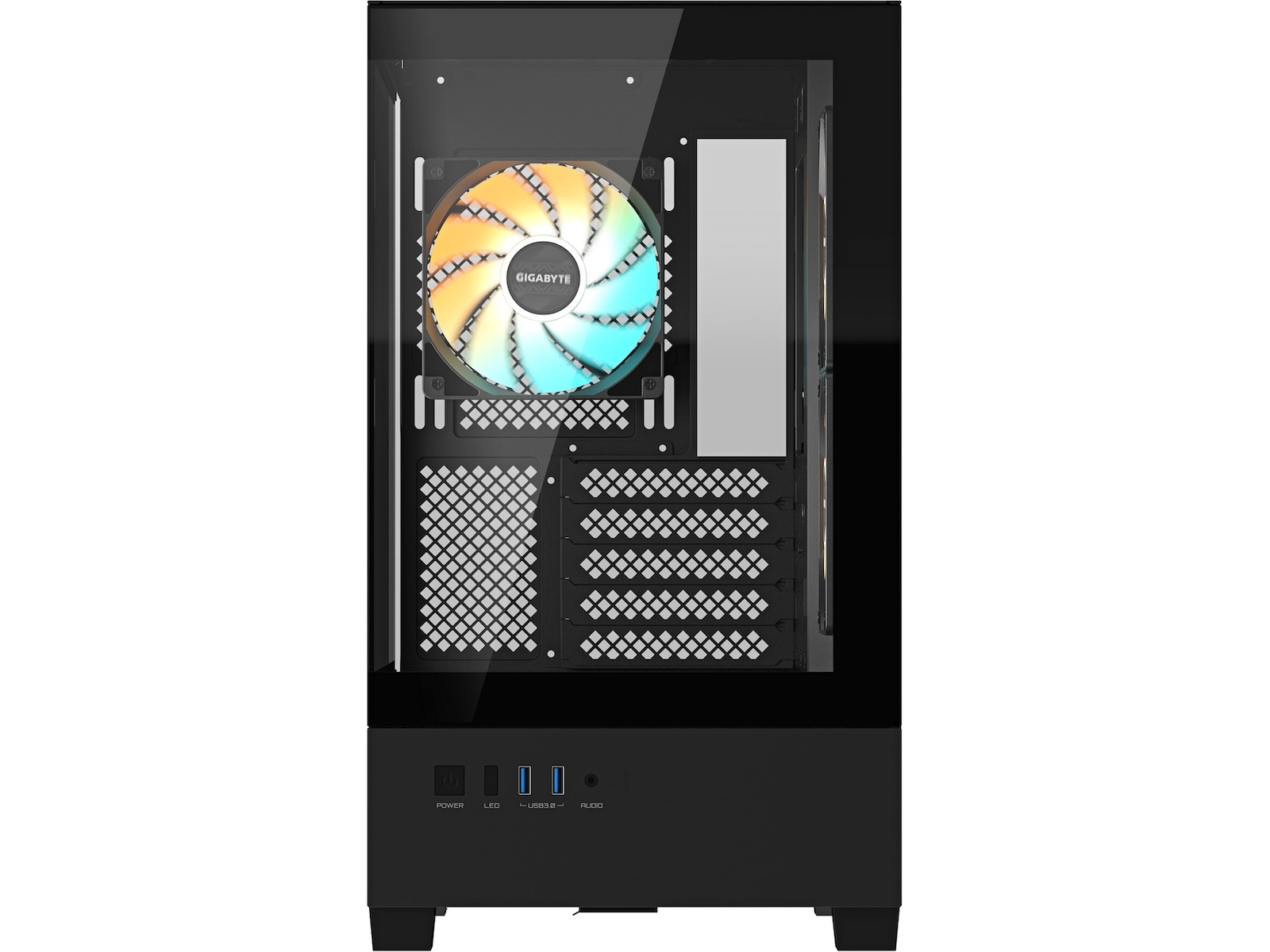 Gigabyte C201 Panoramic Mid Tower (sort) Midi tower