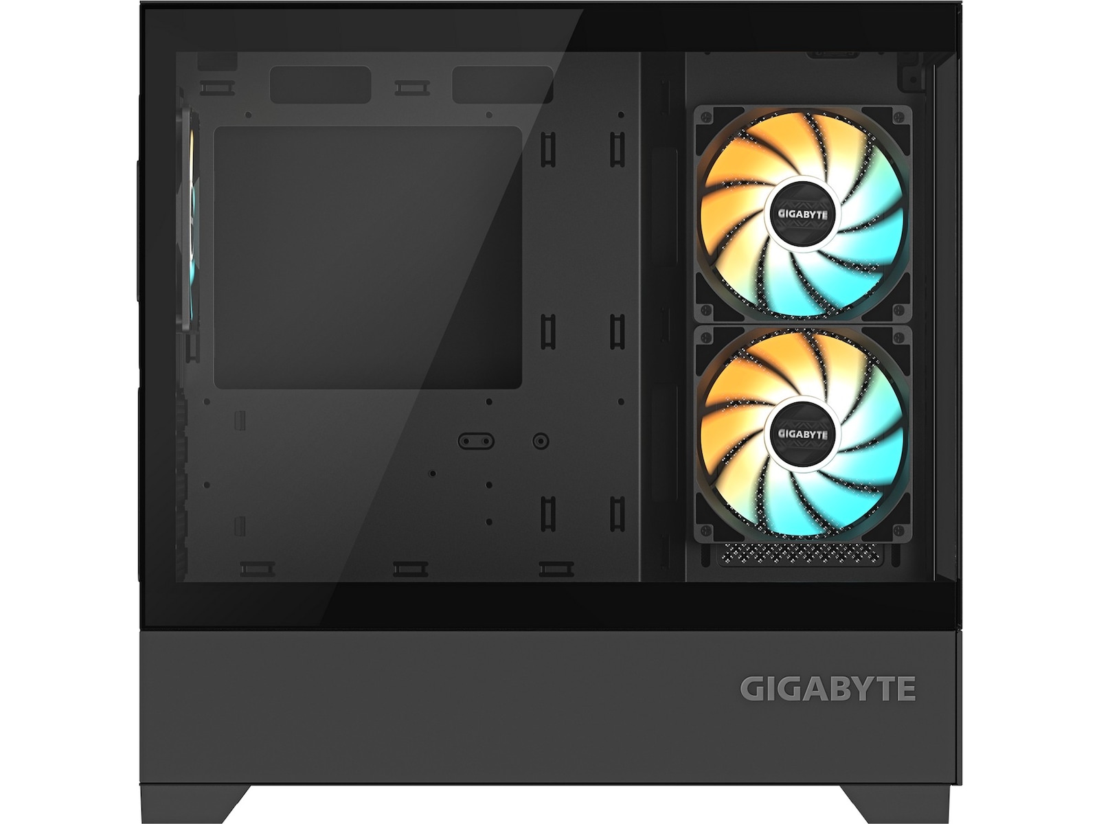 Gigabyte C201 Panoramic Mid Tower (sort) Midi tower