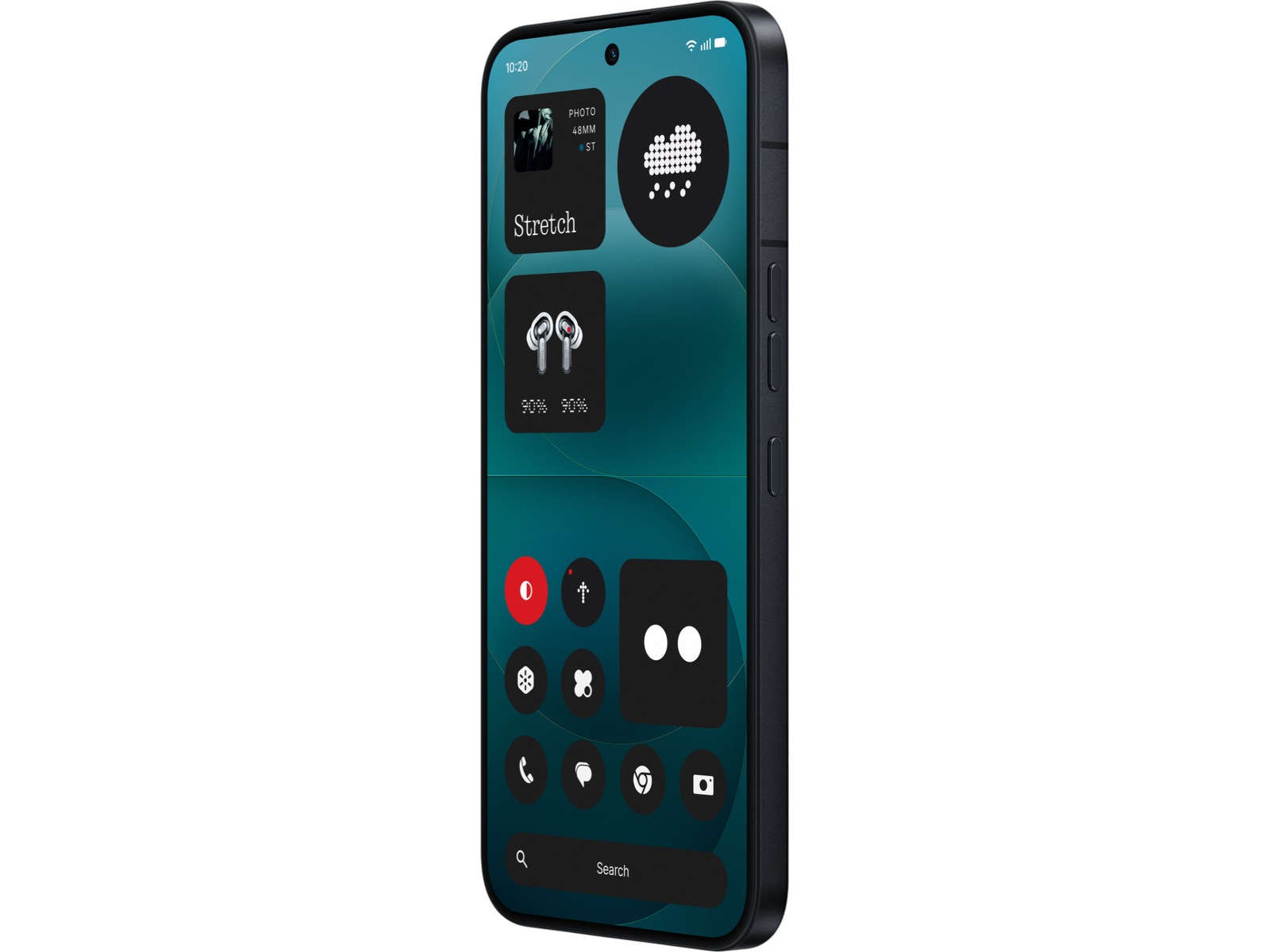 Nothing Phone (4a) Pro 12+256 sort Mobiltelefoner