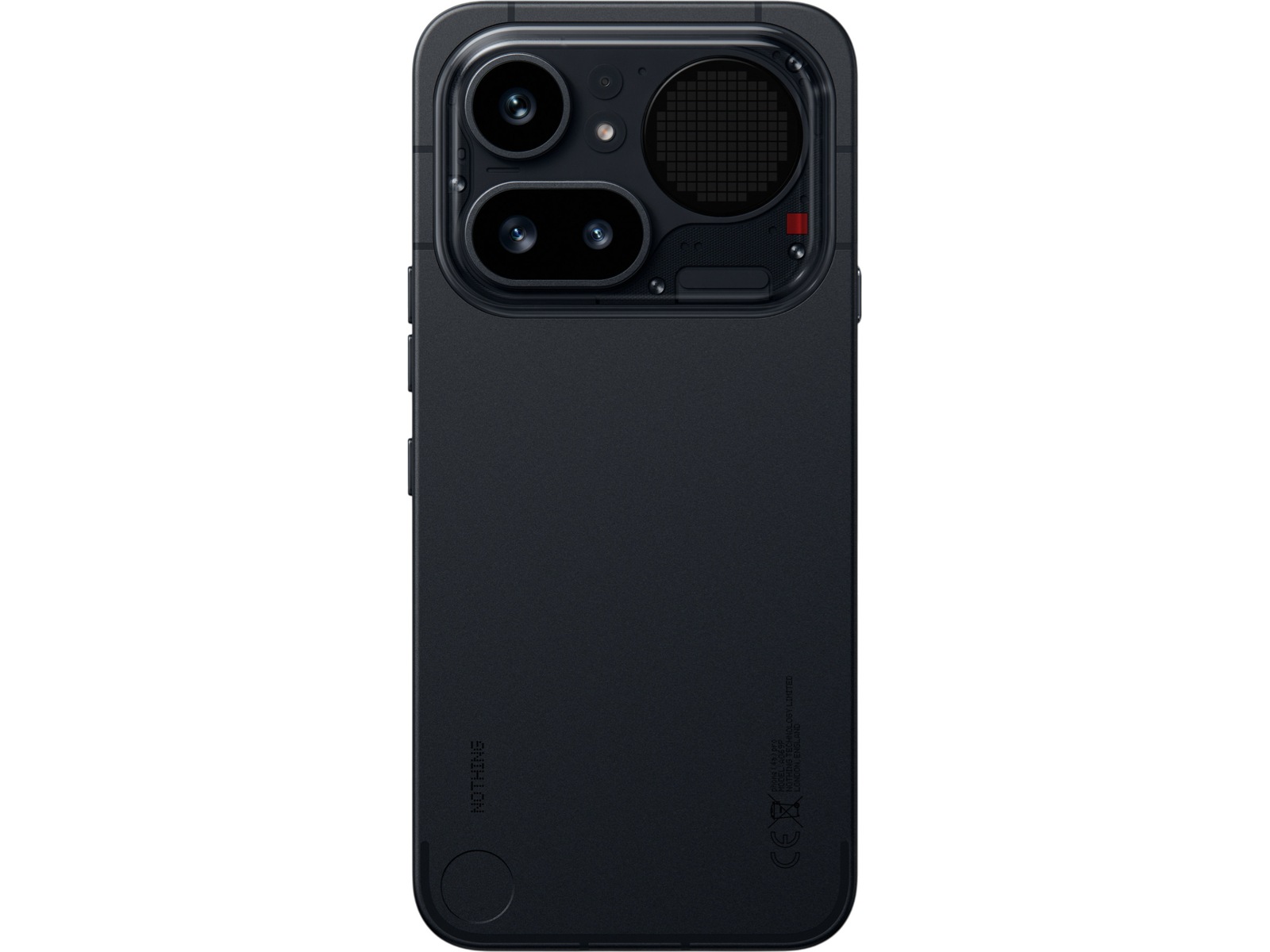 Nothing Phone (4a) Pro 12+256 sort Mobiltelefoner