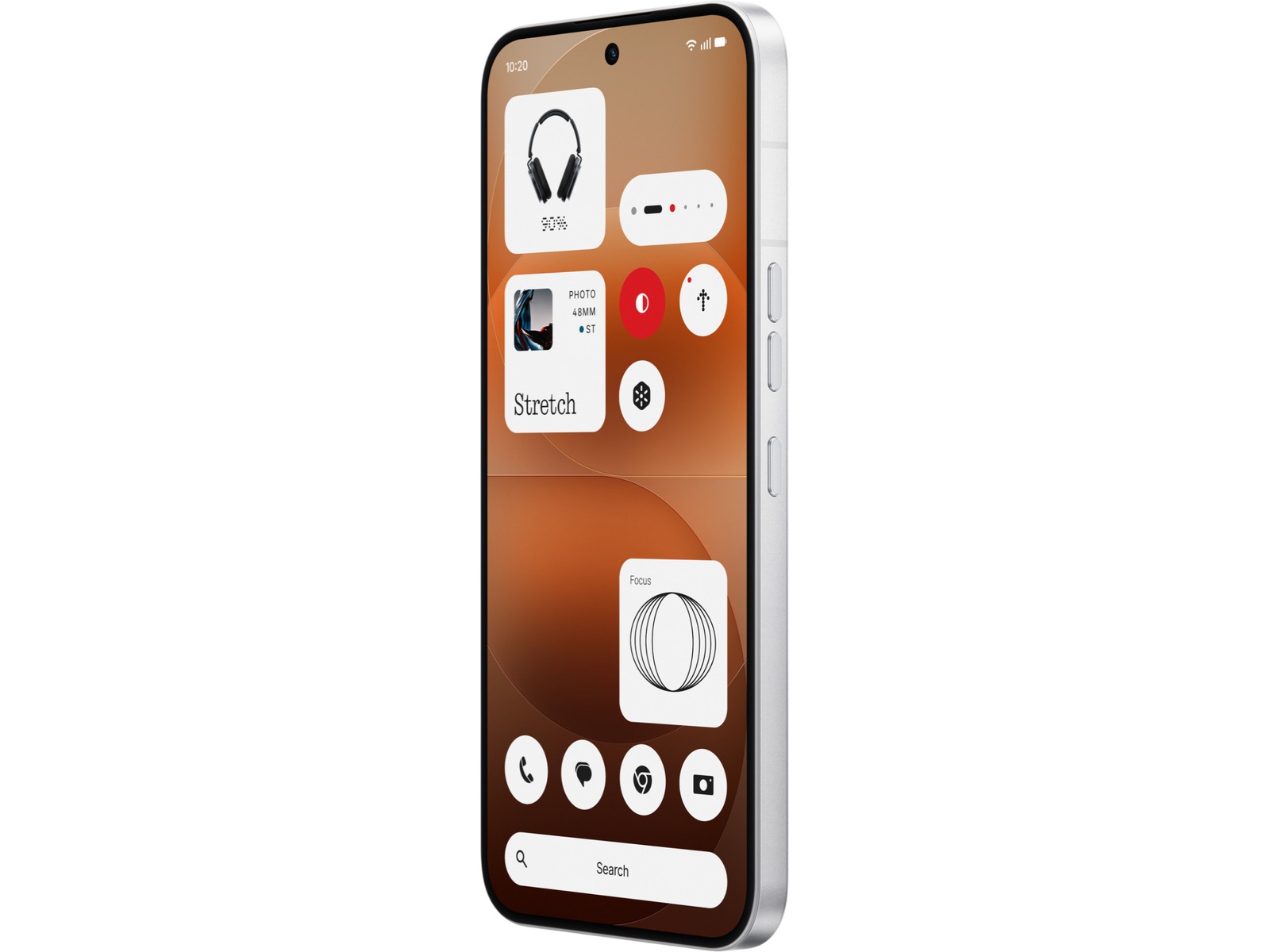 Nothing Phone (4a) Pro 128GB (sølv) Mobiltelefoner