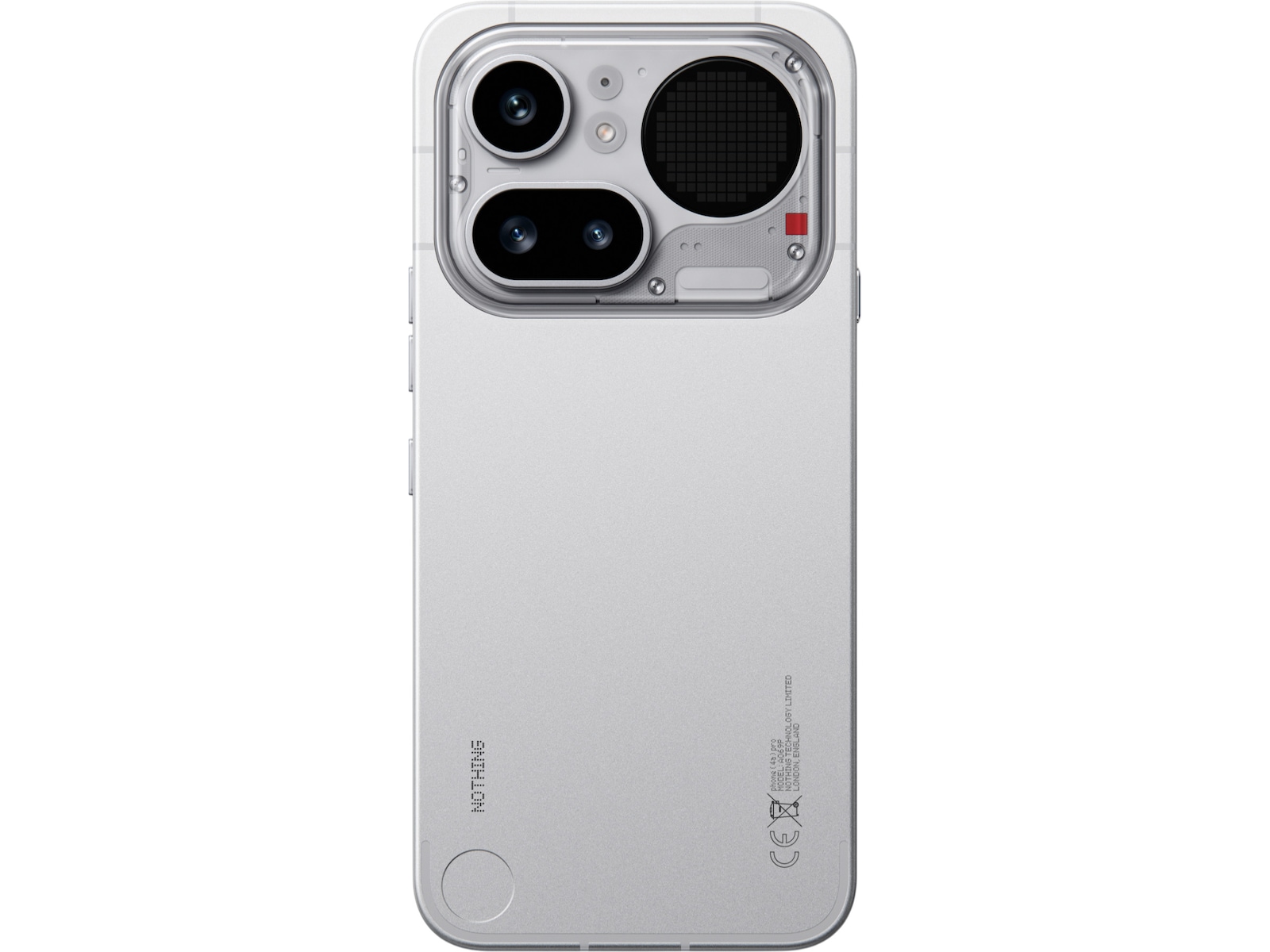 Nothing Phone (4a) Pro 128GB (sølv) Mobiltelefoner