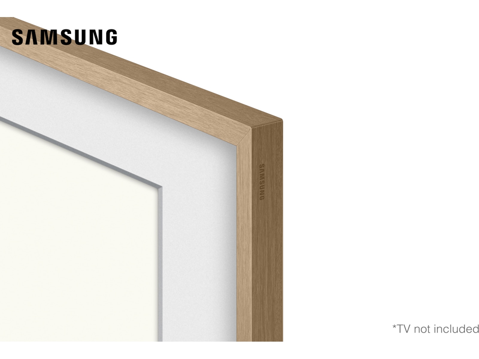 Samsung 85" ramme til The Frame (2021-2024, teak) -B-Grade Demo TV/projektor