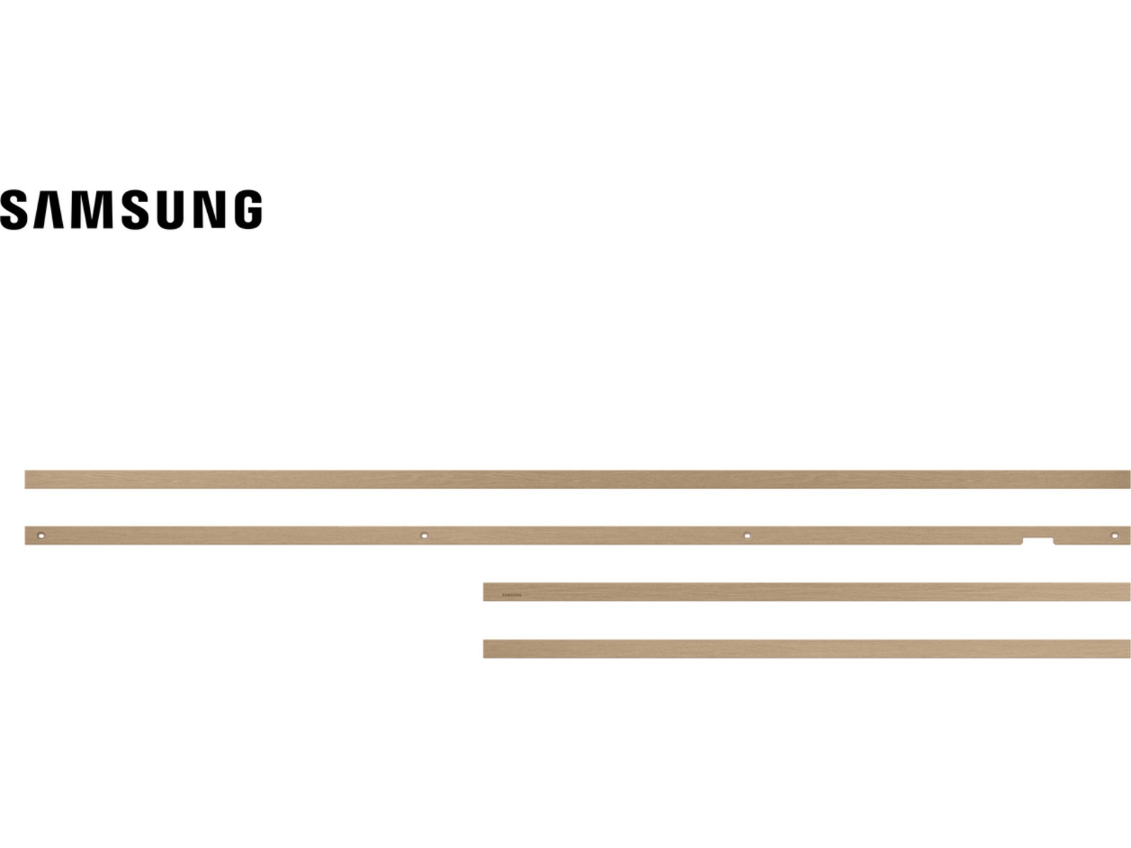 Samsung 85" ramme til The Frame (2021-2024, teak) -B-Grade Demo TV/projektor