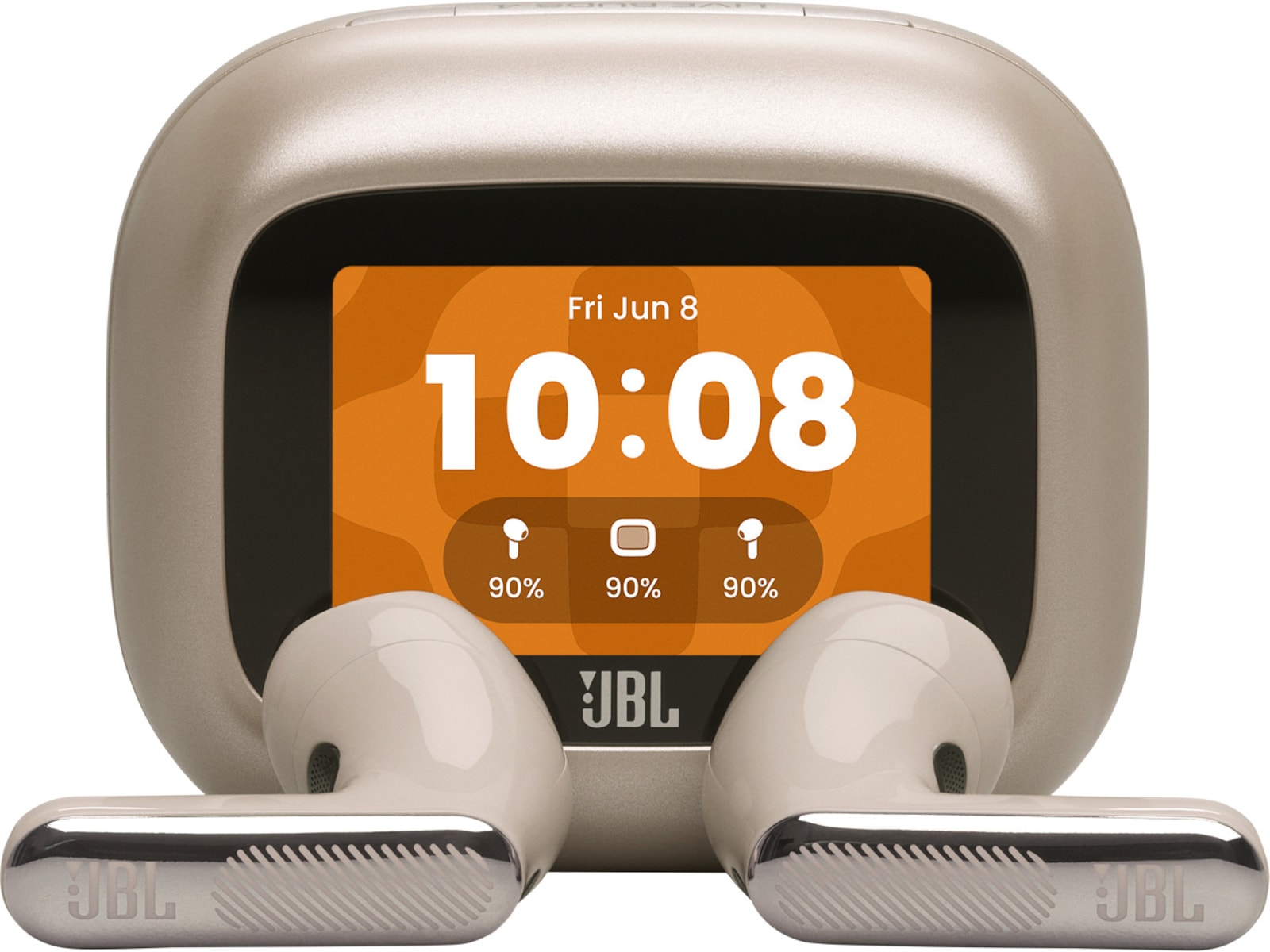 JBL LIVE FLEX 4 trådløse ørepropper med ANC (sand) Ørepropper