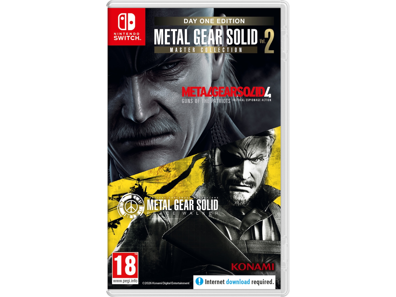 Metal Gear Solid Master Collection Vol. 2 Spill til Nintendo Switch