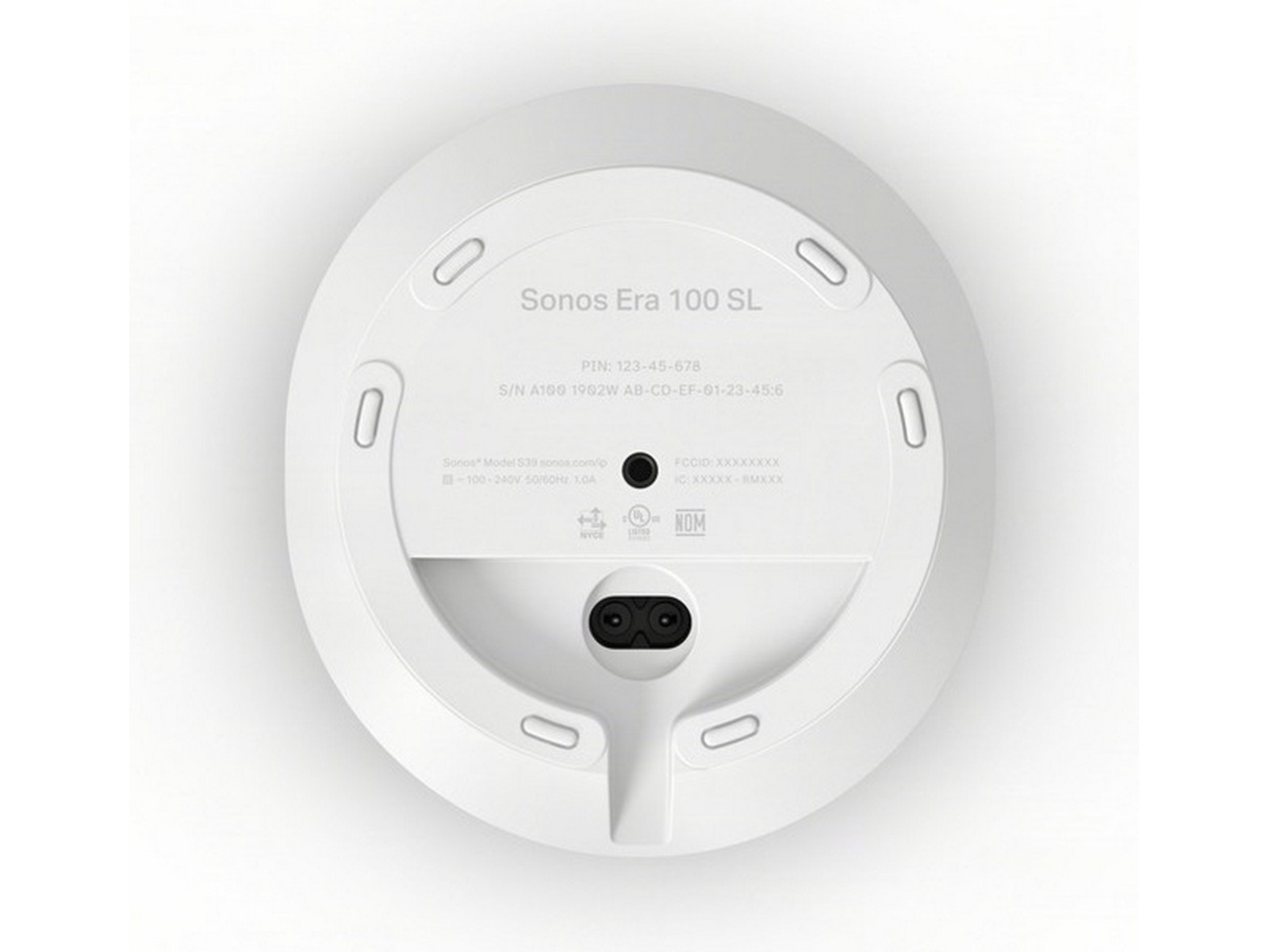 Sonos Era 100 SL trådløs høyttaler (hvit) Høyttalere