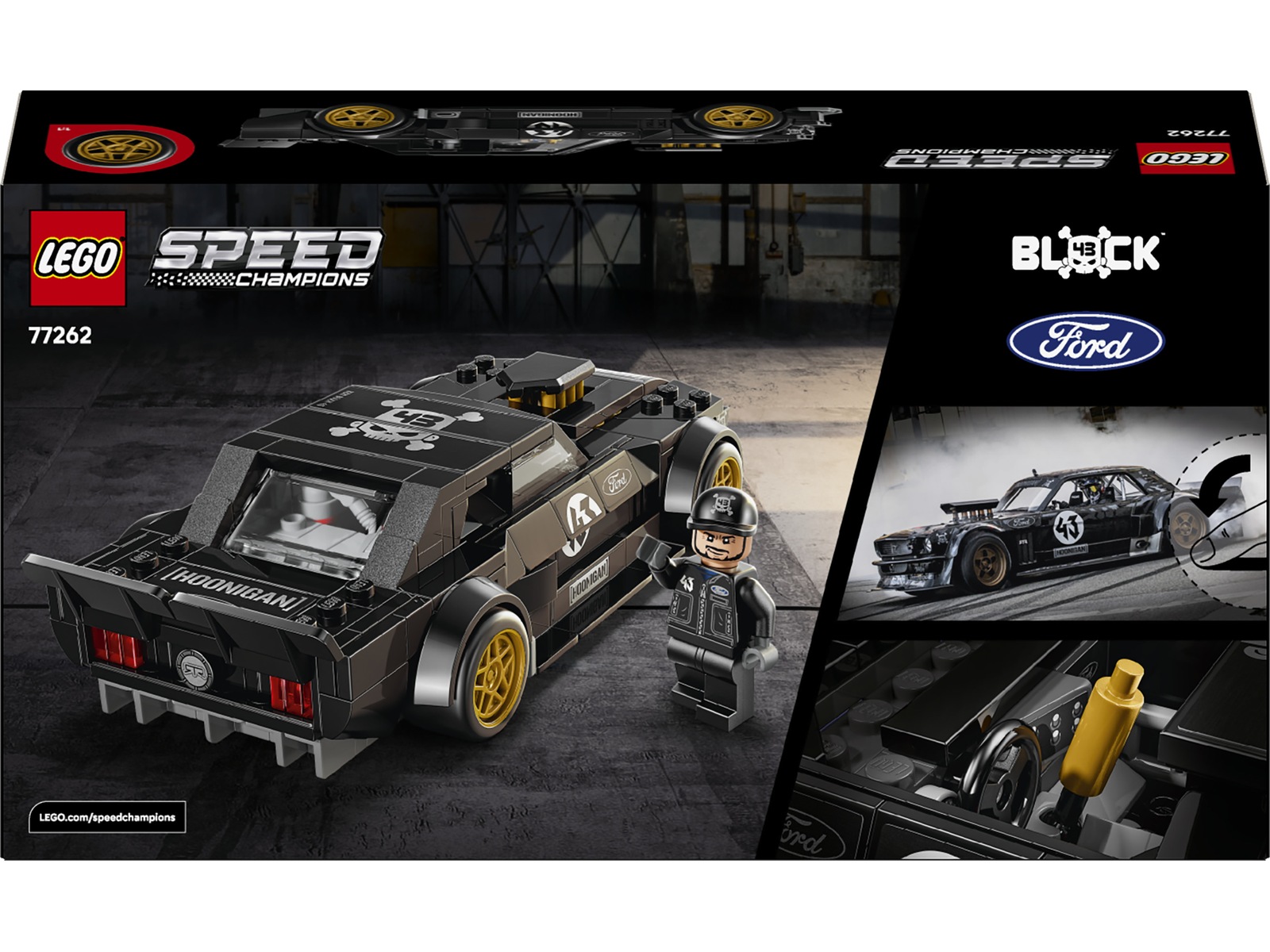 LEGO Speed Champions Ken Block '65 Ford Mustang Hoonicorn V1 77262 LEGO