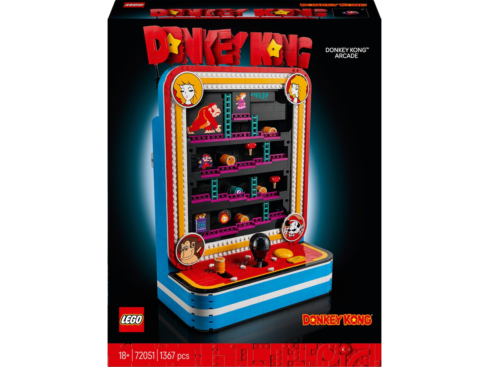 LEGO Super Mario Donkey Kong™ arkadespill 72051 